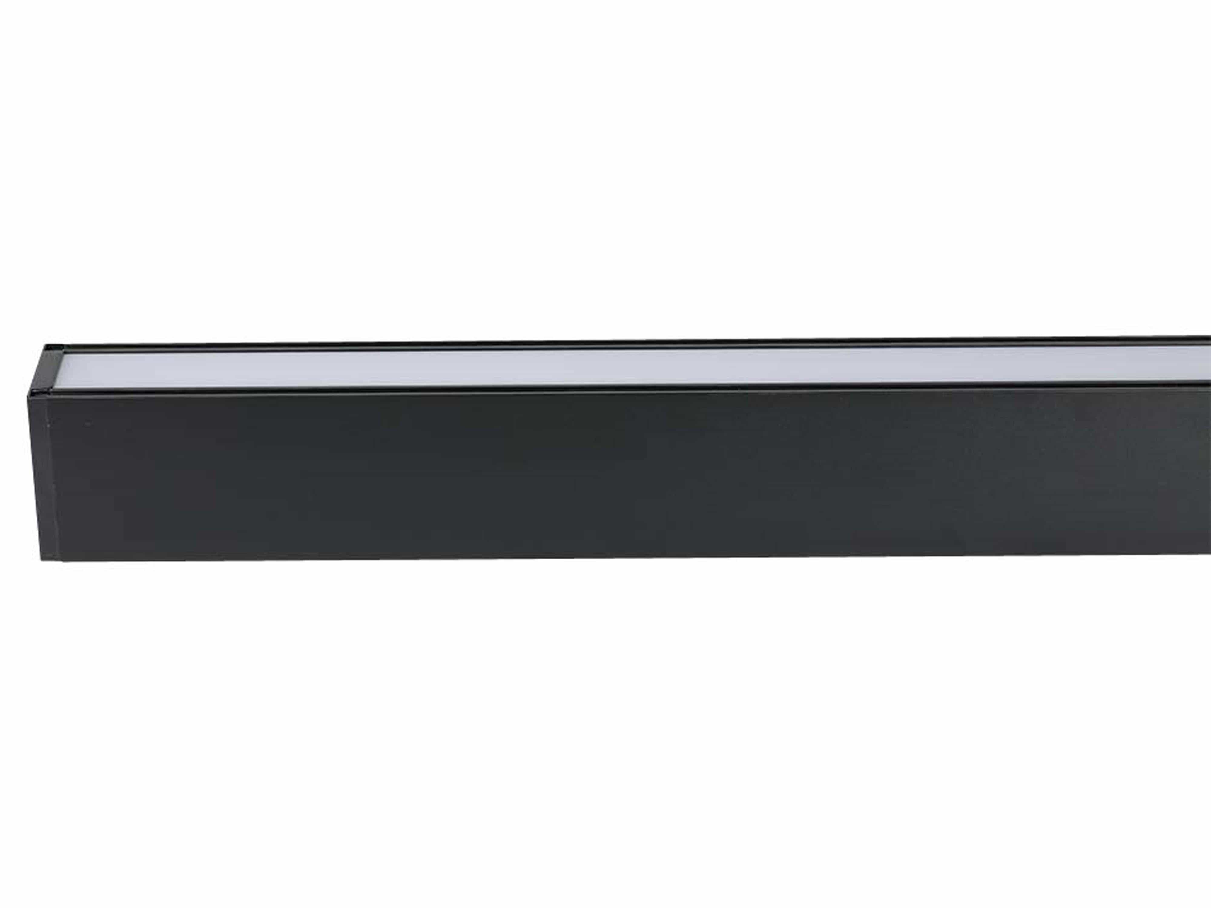 V-TAC LED-Deckenleuchte VT-7-46, EEK: F, 40 W, 3300 lm, 6400 K, schwarz