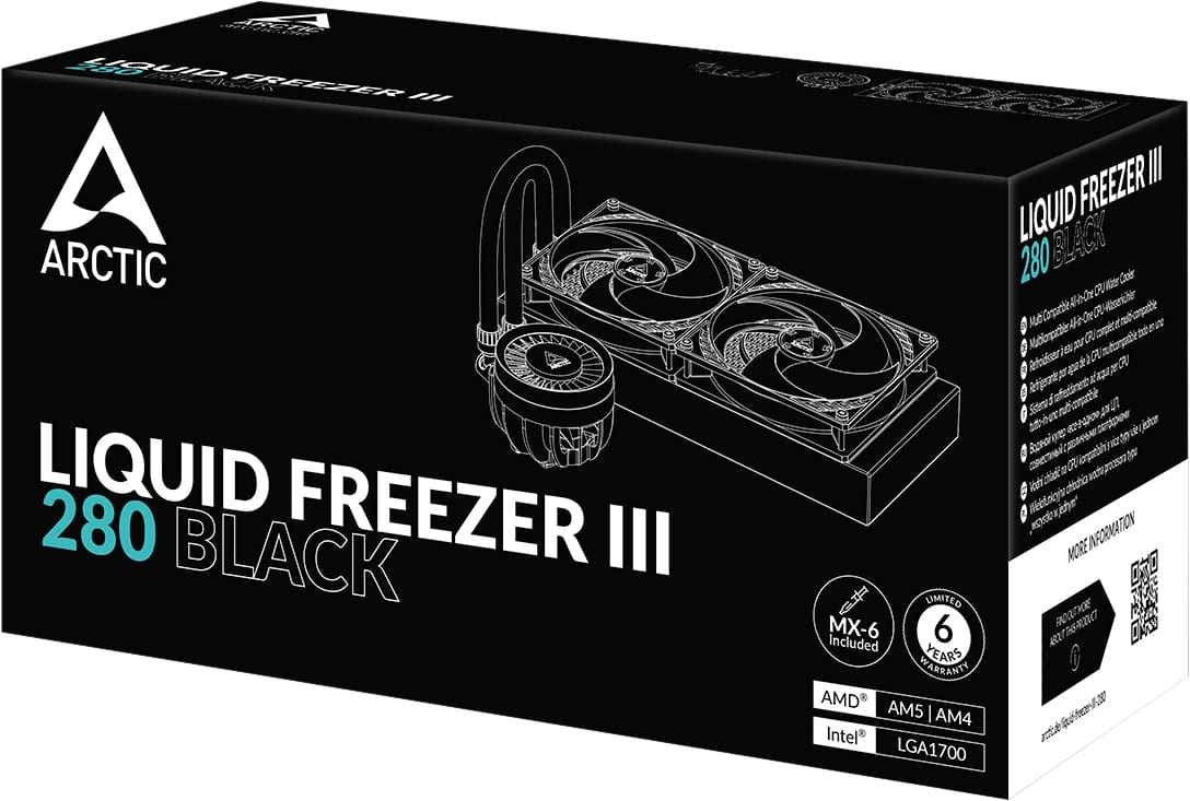 ARCTIC Wasserkühlung Liquid Freezer III 280