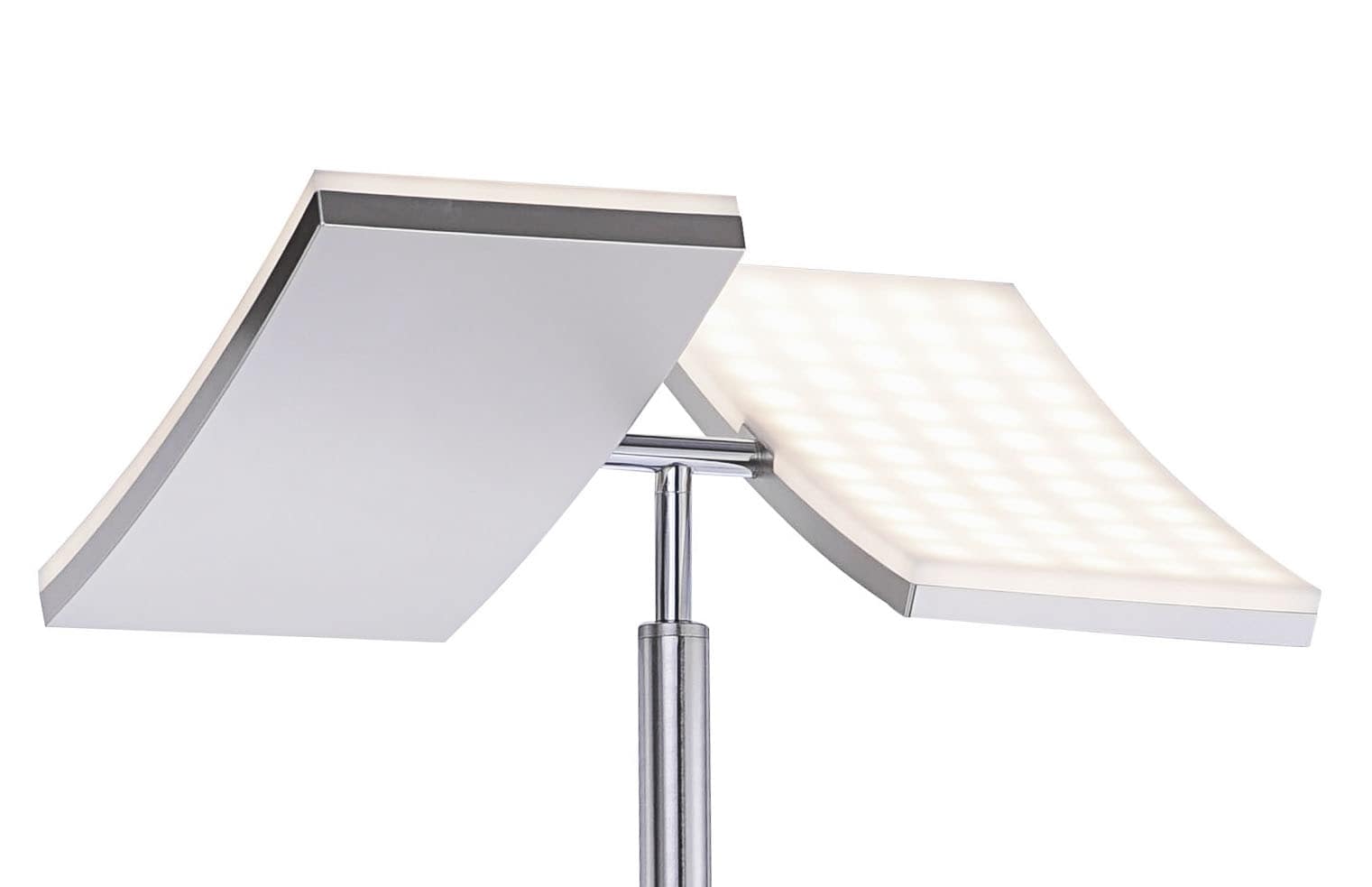 JUST LIGHT LED-Stehleuchte 11725-55 stahl, 25 W, 2900 lm, 3000 K