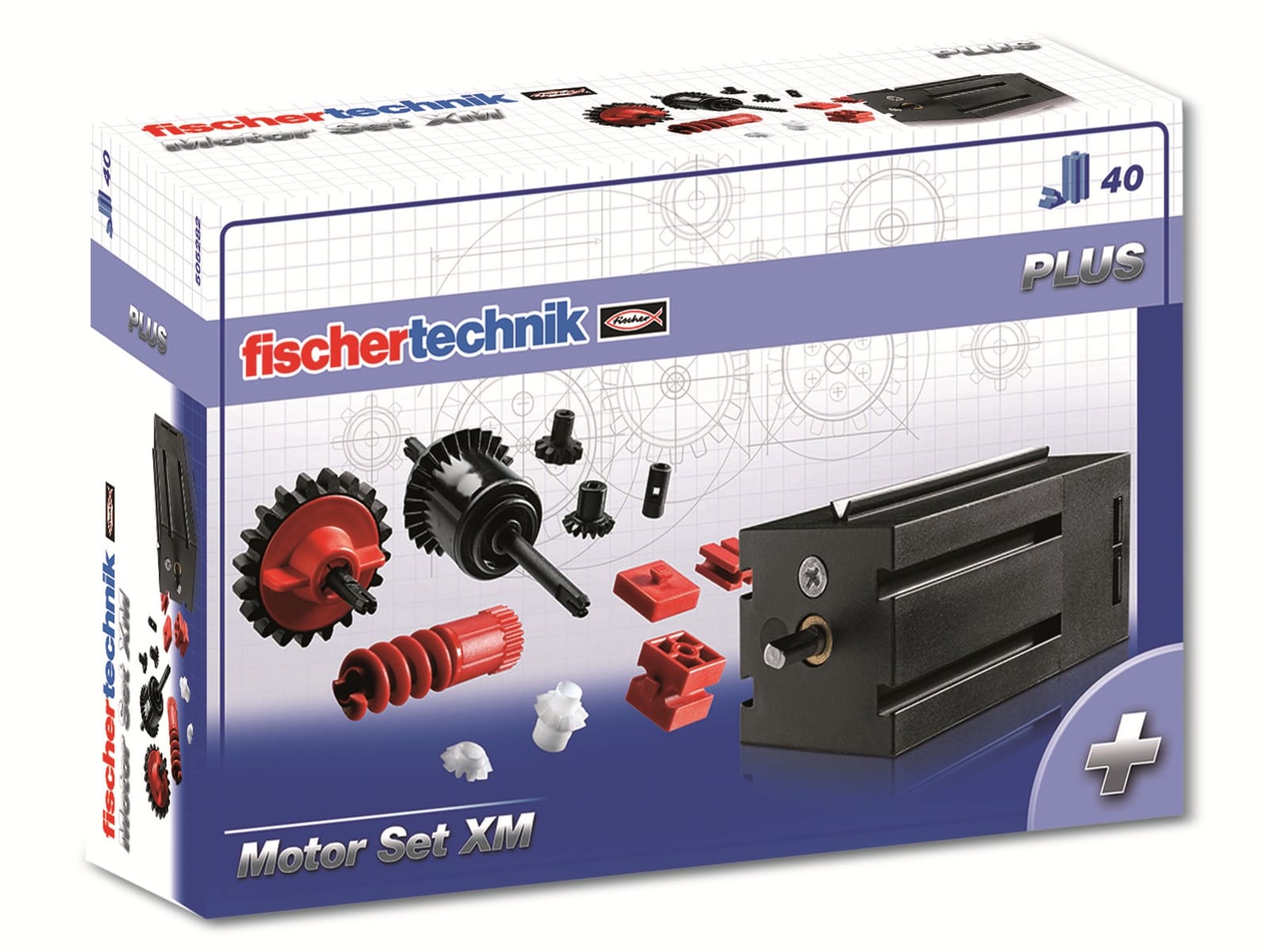 FISCHERTECHNIK Education, 505282, Motor Set XM