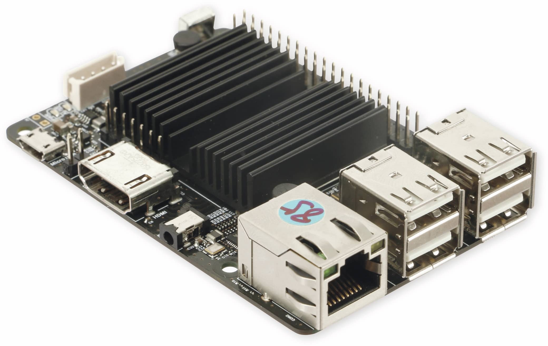 ODROID-C2-Set mit 8 GB eMMC Modul, Gehäuse und Netzteil