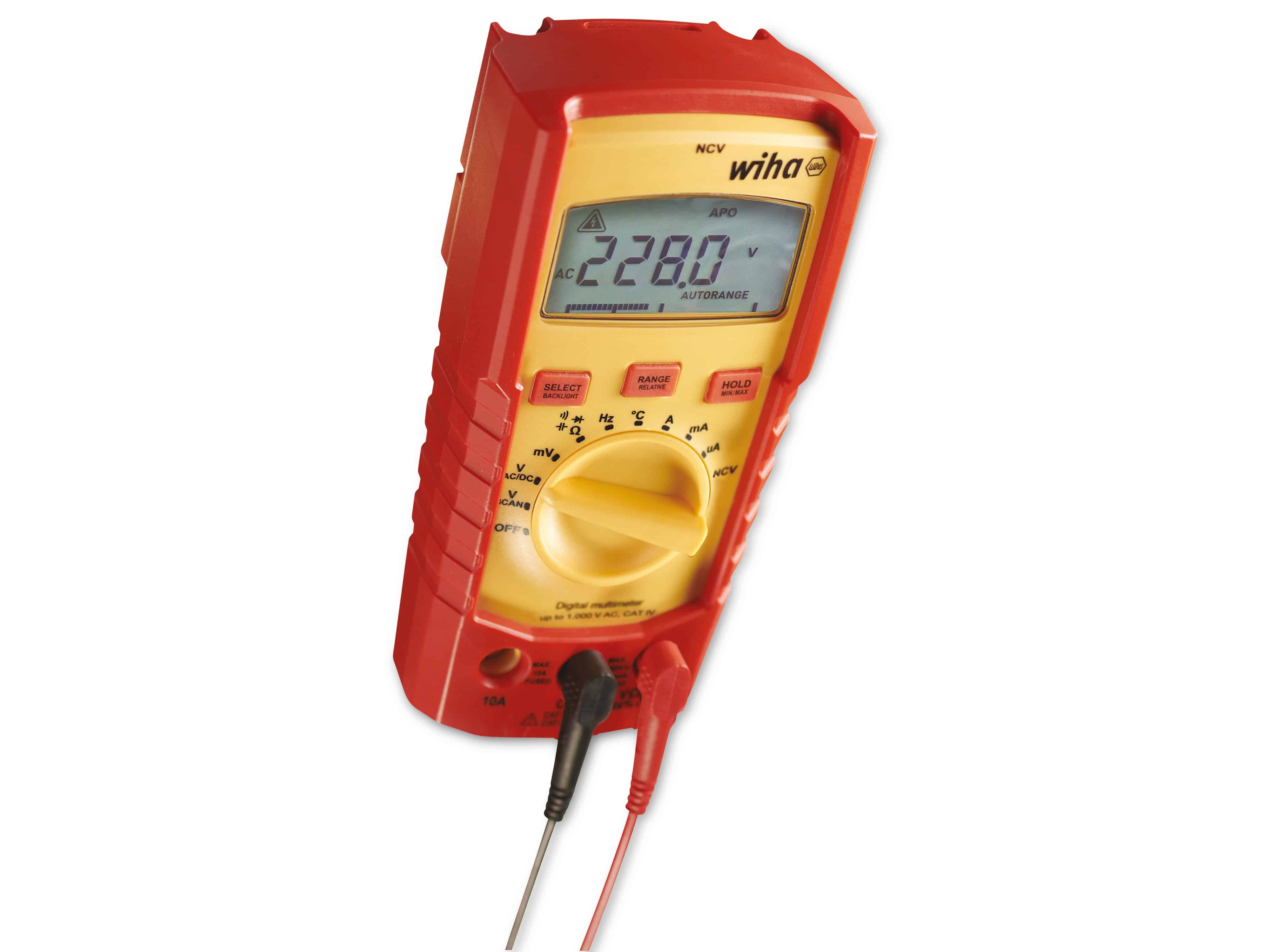 WIHA Digitales Multimeter bis 1.000 V AC, SB25542 