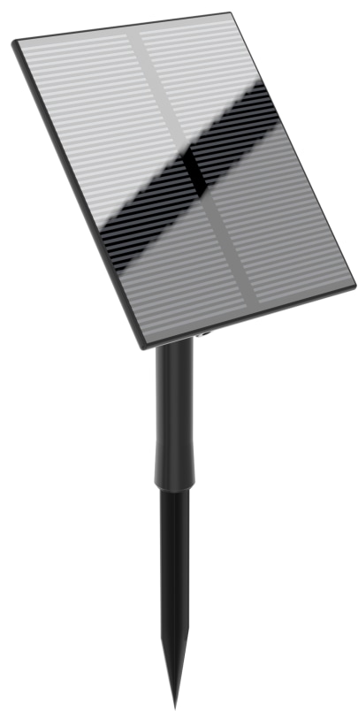 ENOVALITE Solar LED-Gartenstrahler, 4-Stück, 5 W, 90 Lm, 3-Lichtmodi