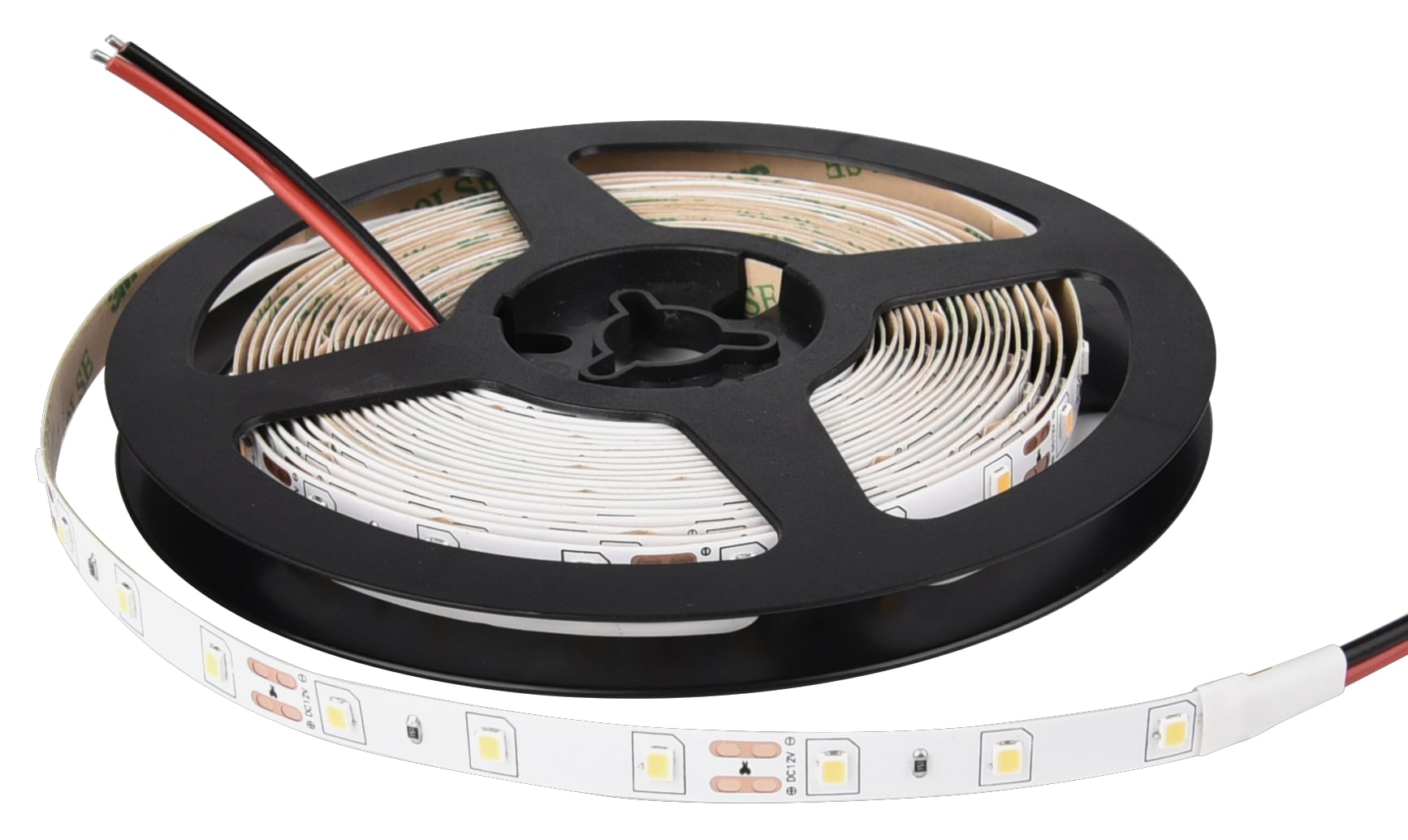 LUXULA LED-Strip, 5 m, warmweiß, EEK: F, 12 V, 2700 K, 60-LED/m