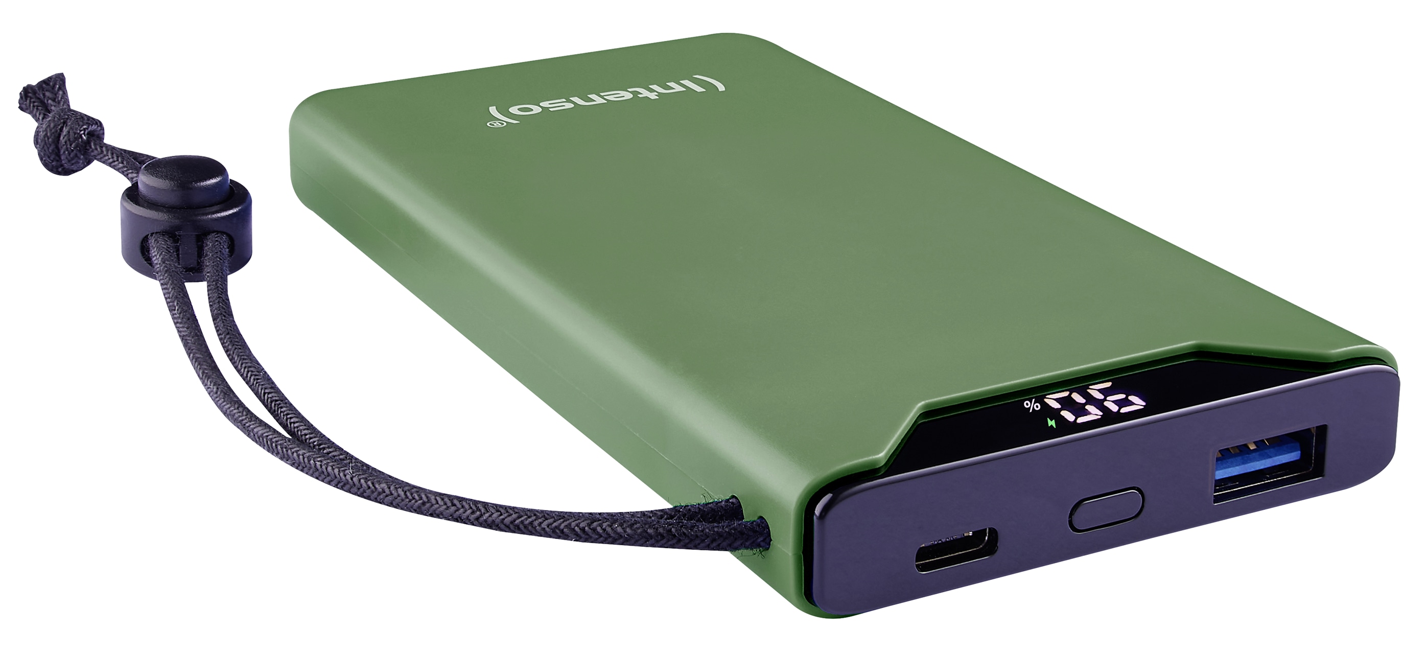 INTENSO USB Powerbank 7332037, F10000, 10.000mAh, 20 W, grün