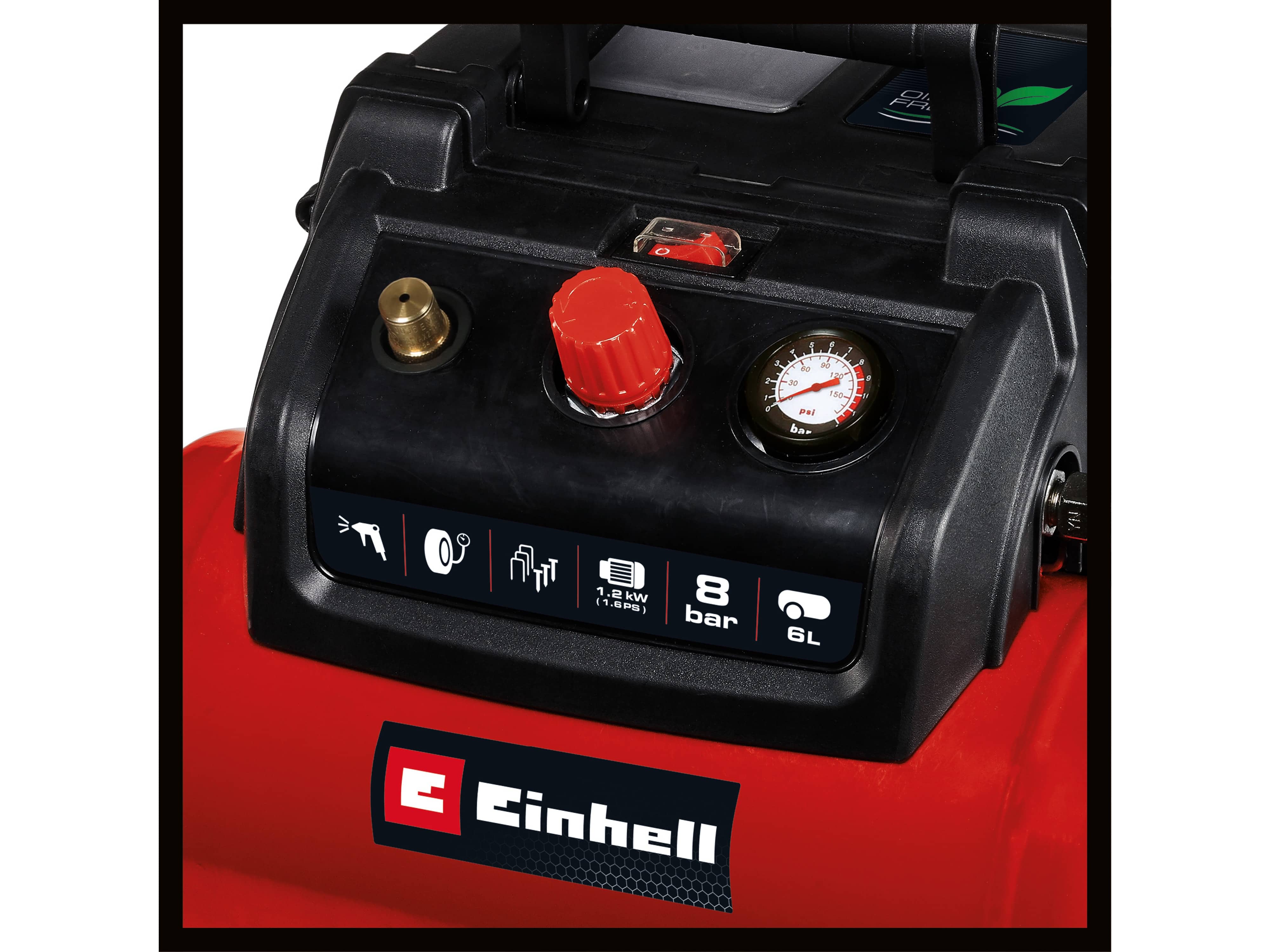 EINHELL Luft-Kompressor TC-AC 190/6/8 OF, 4020655