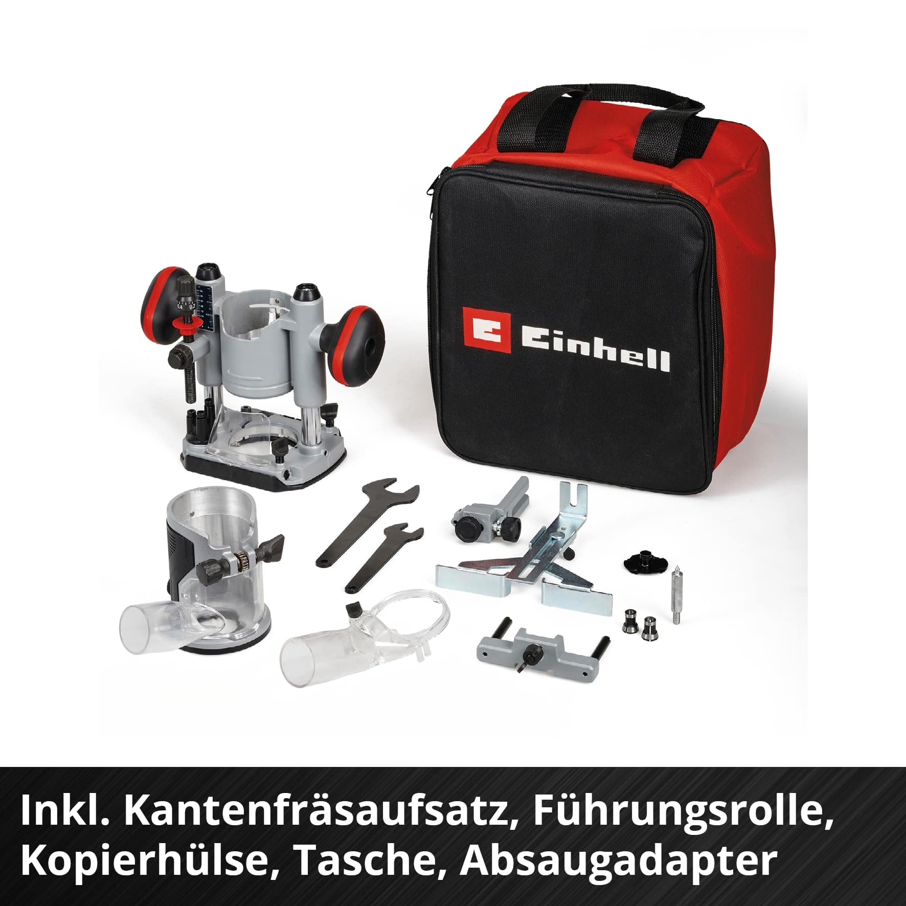 EINHELL Akku-Ober/-Kantenfräse TP-RO 18 Set Li BL, Solo