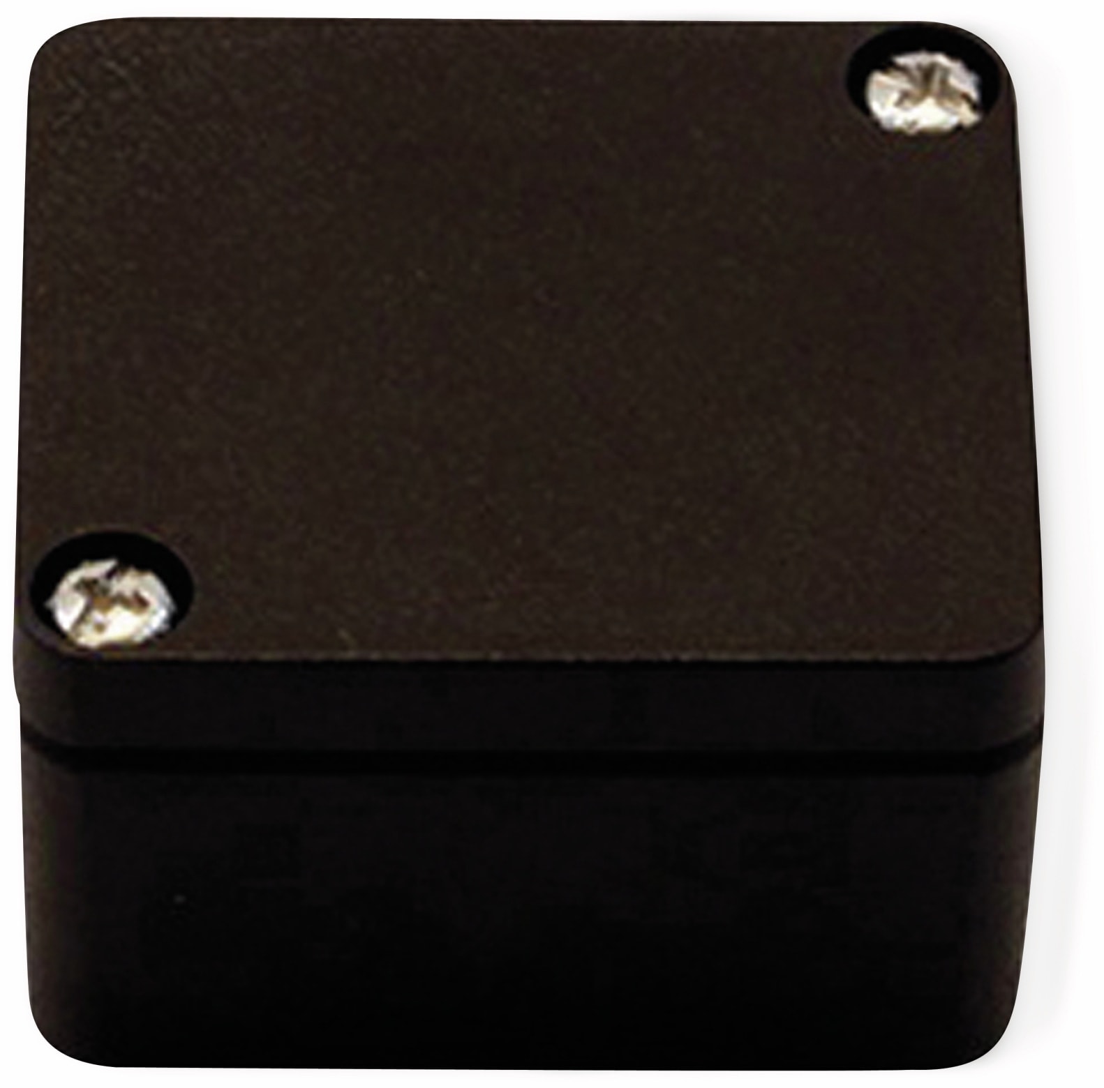 Alu-Gehäuse Efabox, 80x75x57 mm, schwarz, IP68