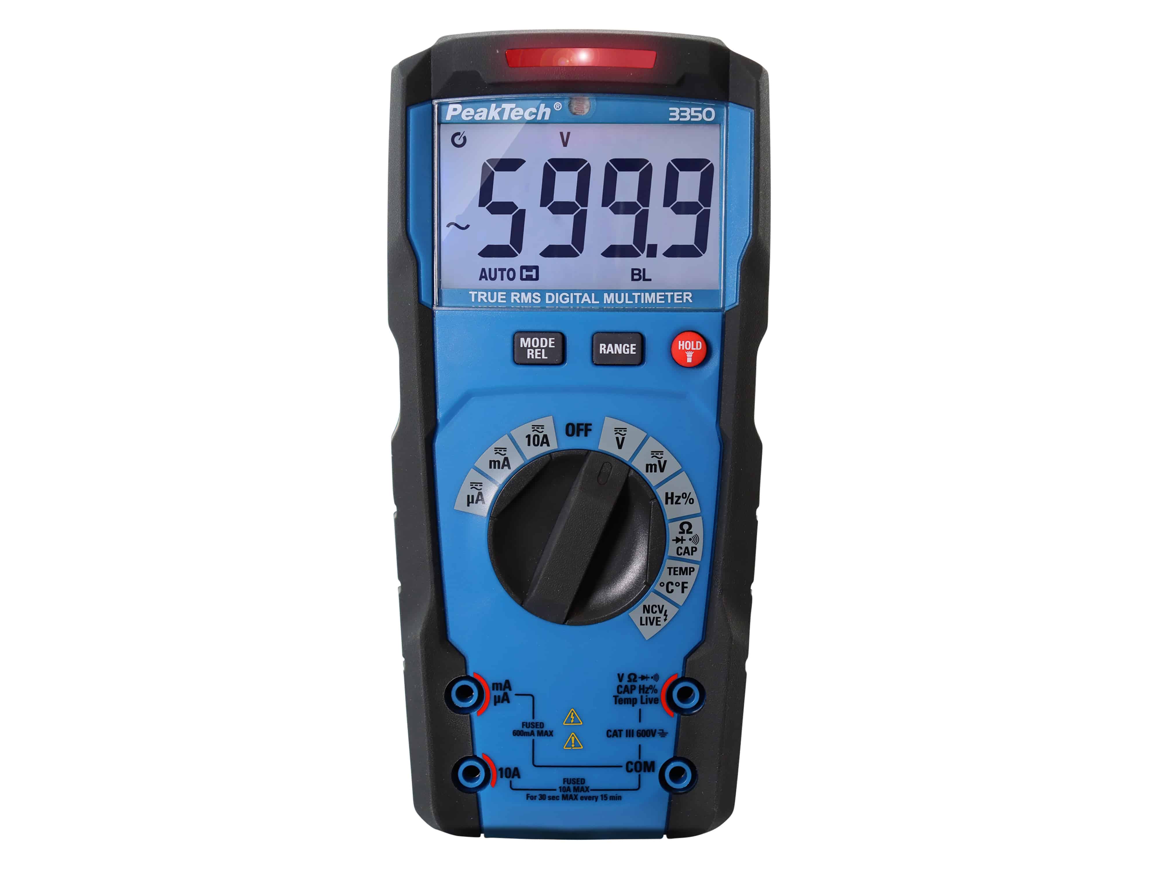 PEAKTECH Multimeter, P 3350, True RMS