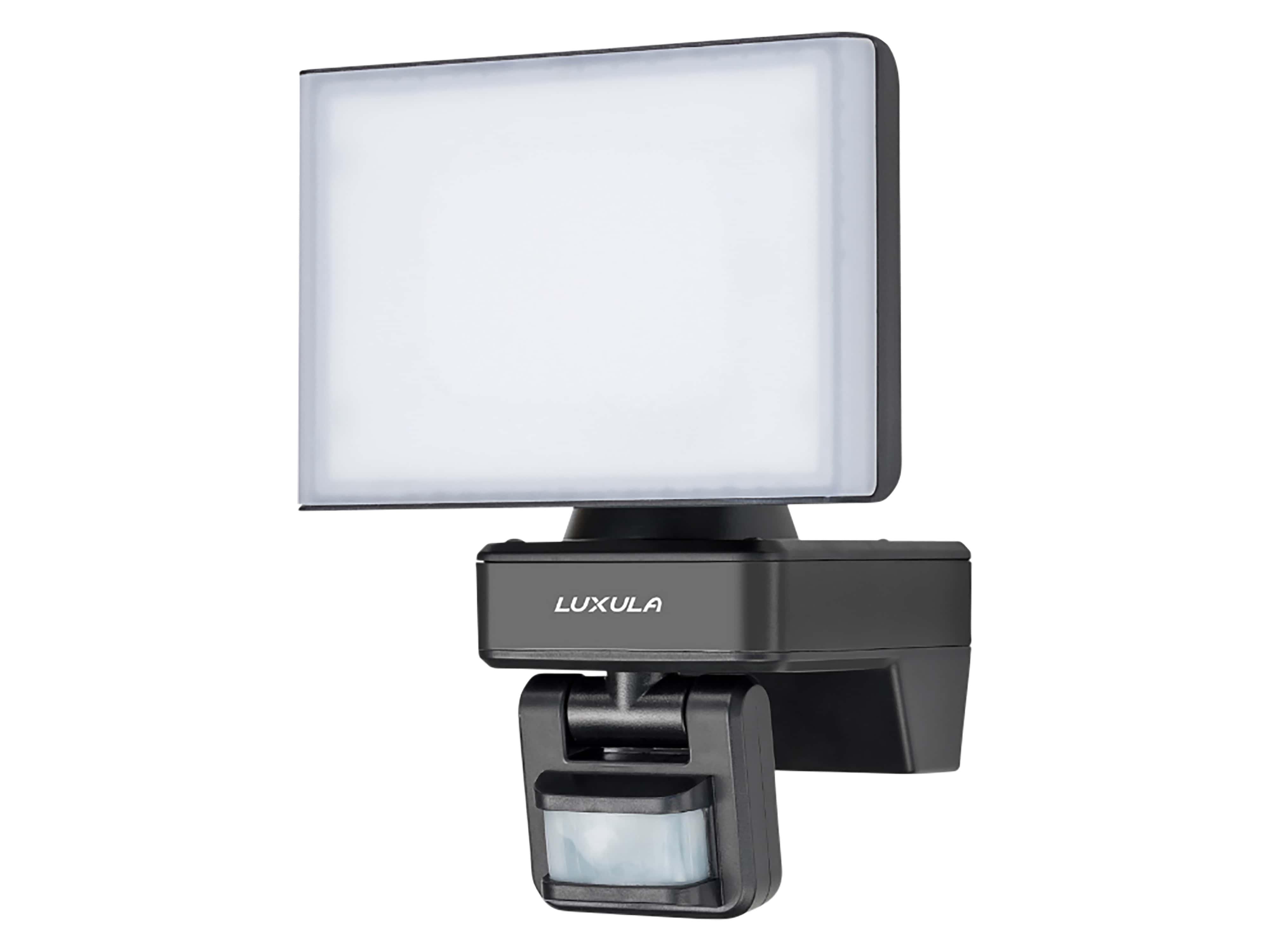 LUXULA LED-Fluter LX400193, mit BM, 20 W, 2100 lm, 4000 K, schwarz