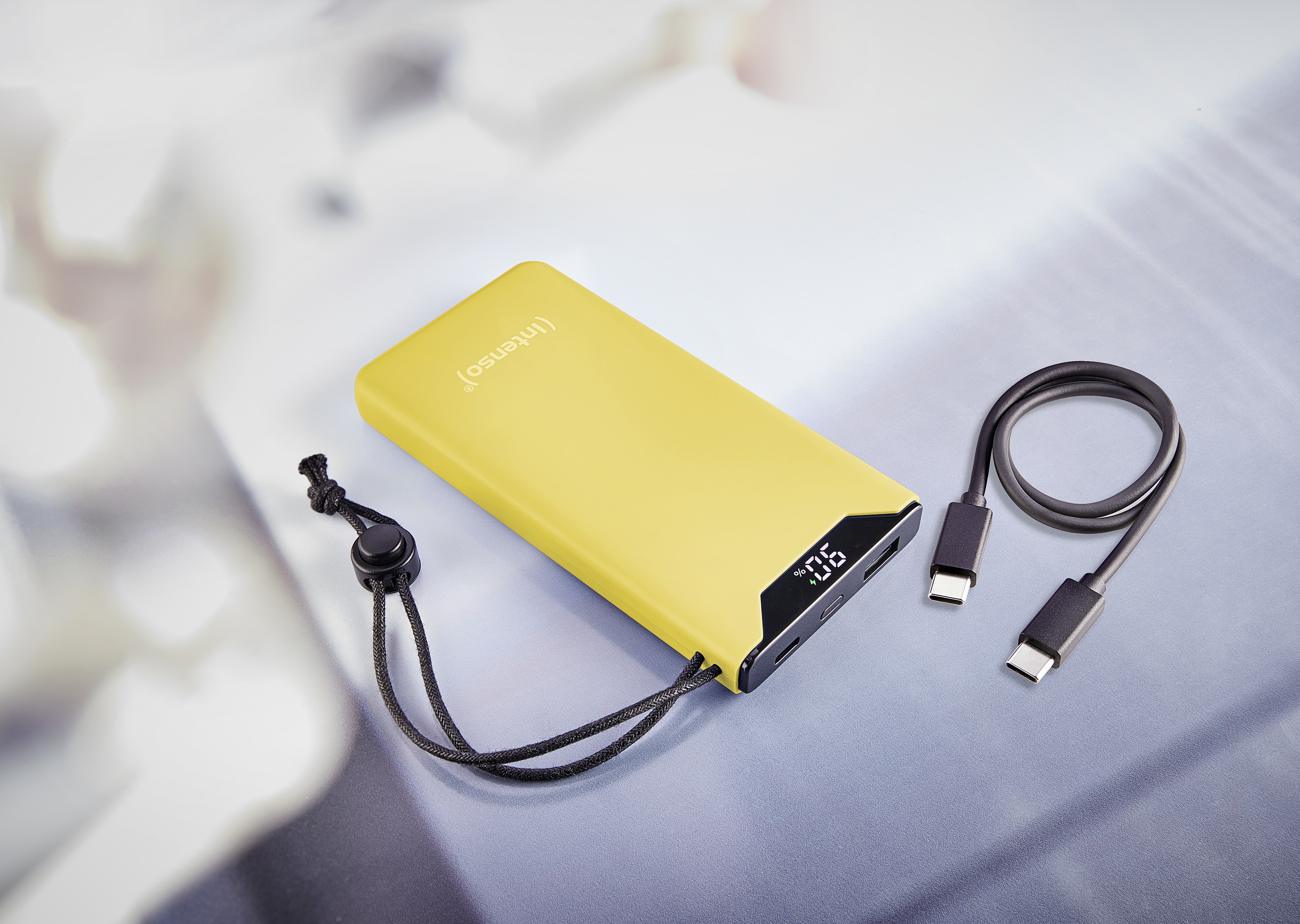 INTENSO USB Powerbank 7332039, F10000, 10.000mAh, 20 W, gelb