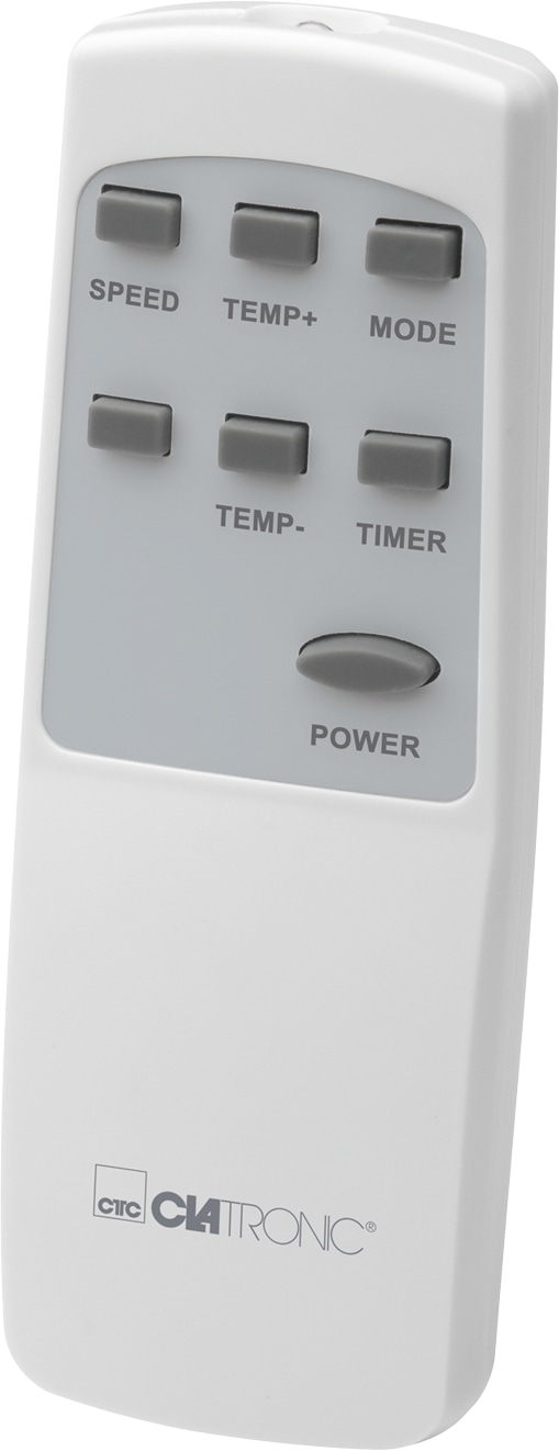 CLATRONIC Klimagerät CL 3716, 9000 BTU/h, WiFi, schwarz-weiß