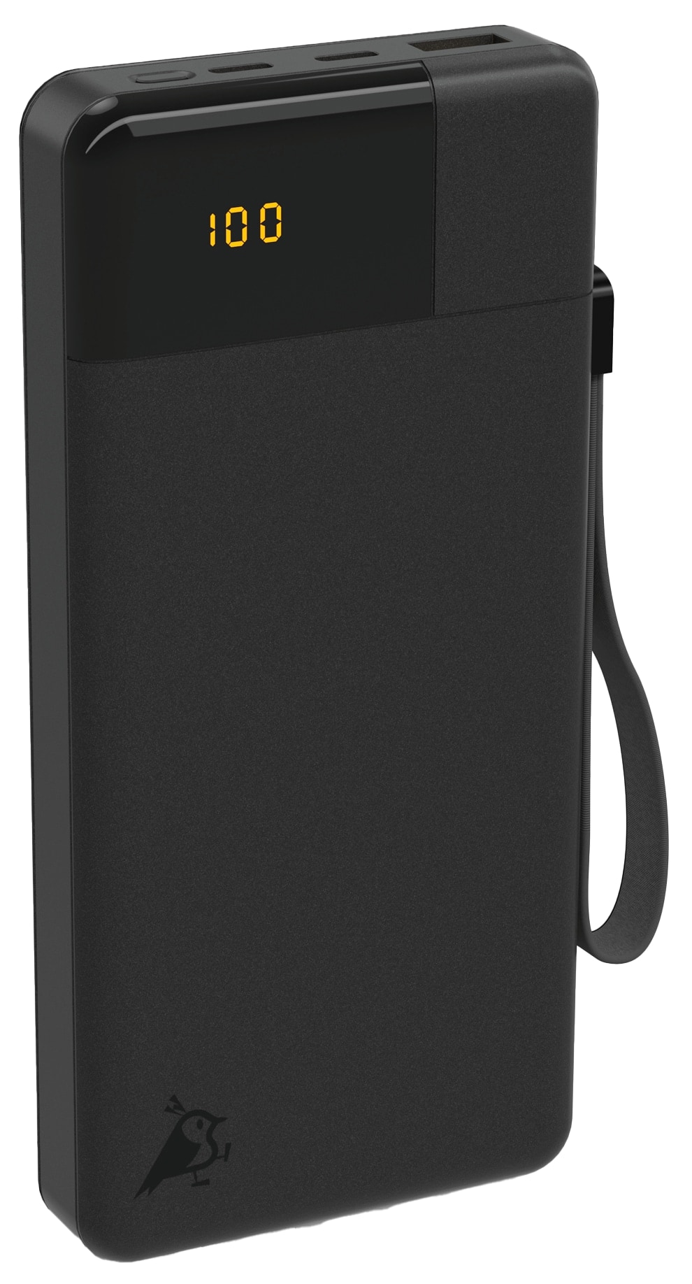 AQIILA Powerbank Powerbird B20+, 65 W, 20.000mAh, 1x USB-A, 2x USB-C, schwarz