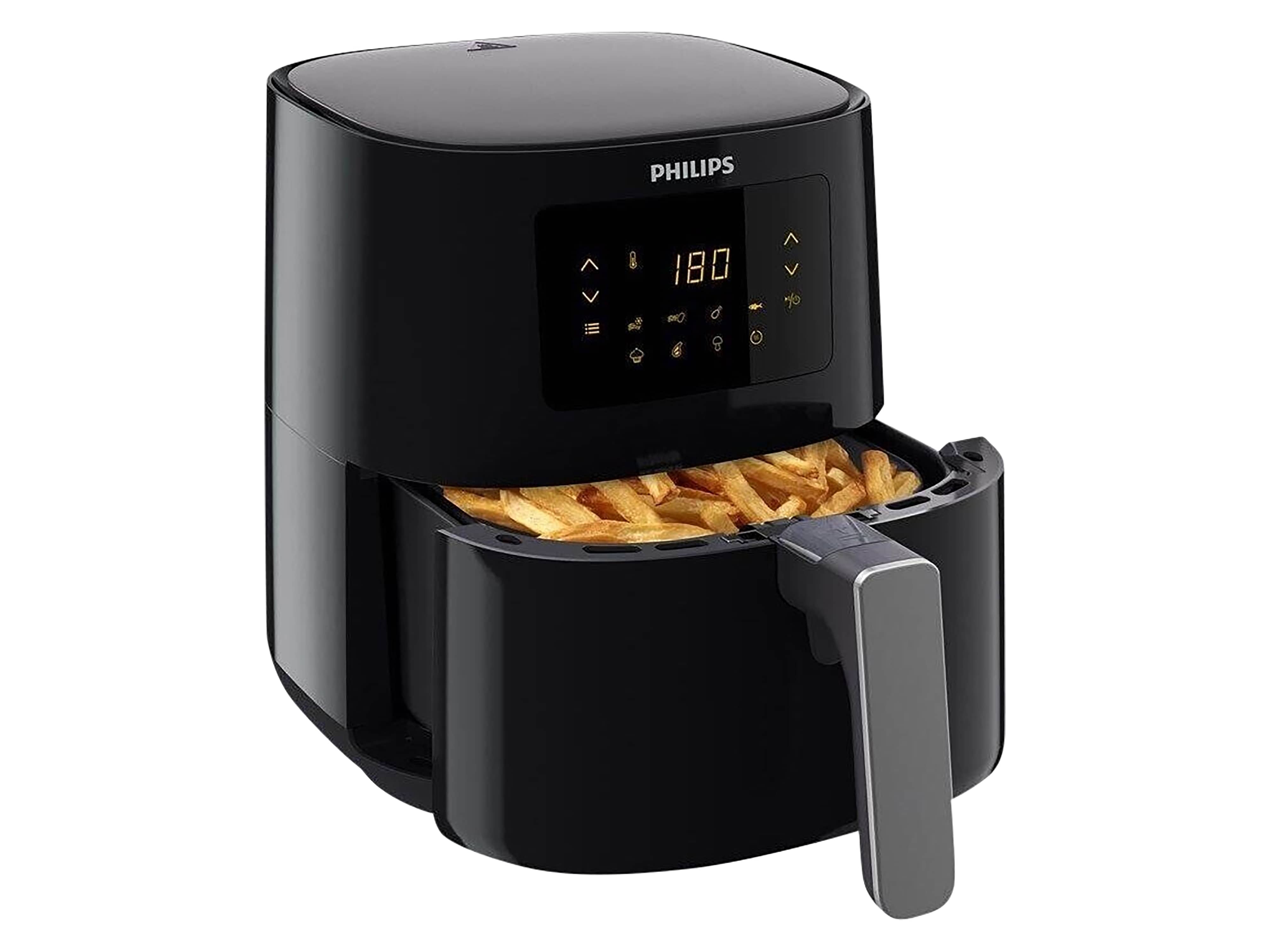 PHILIPS Heißluftfritteuse HD9252/70, 1400 W, 4,1 L, schwarz