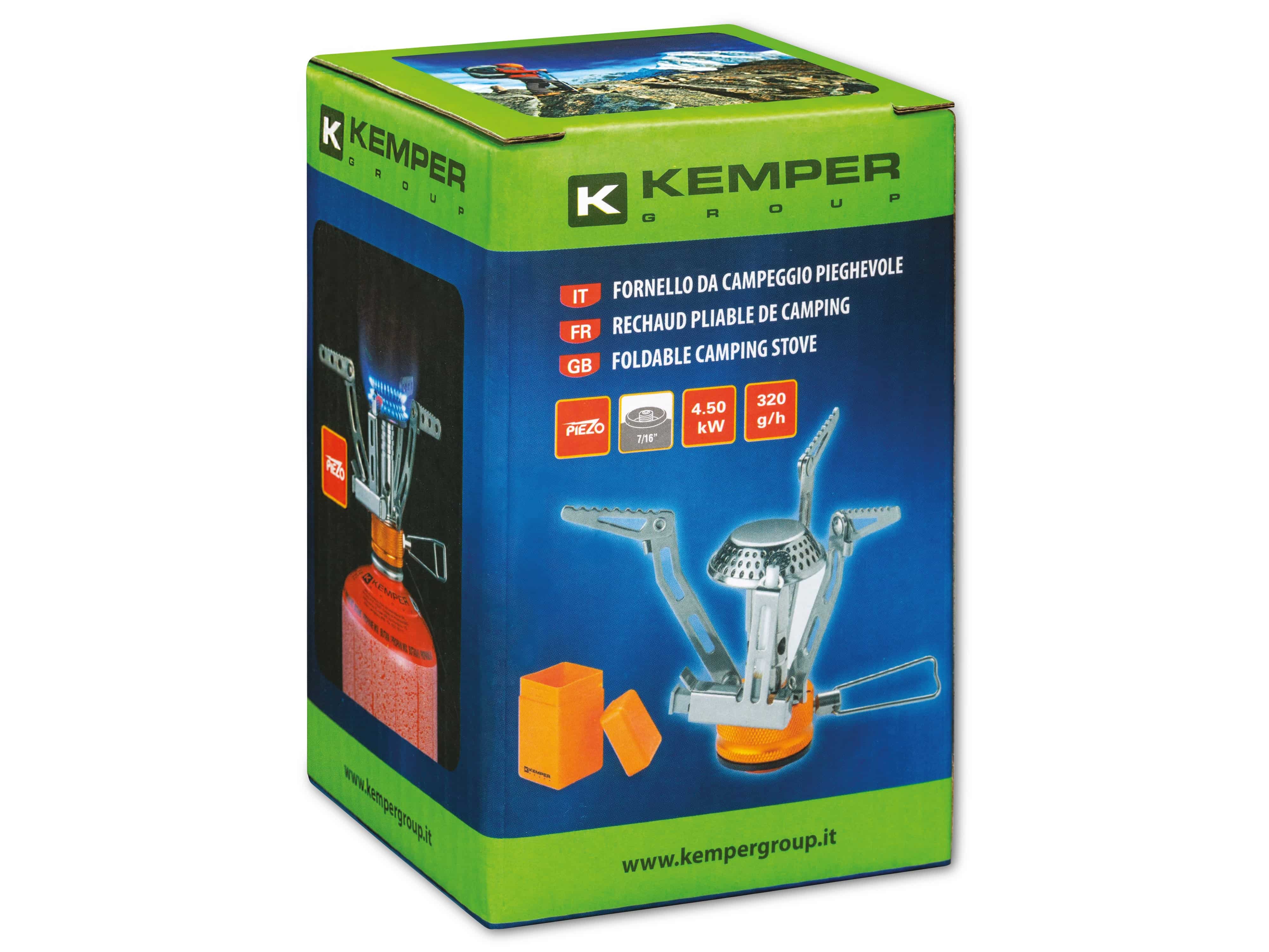 KEMPER Camping-Kocher KE3008, faltbar