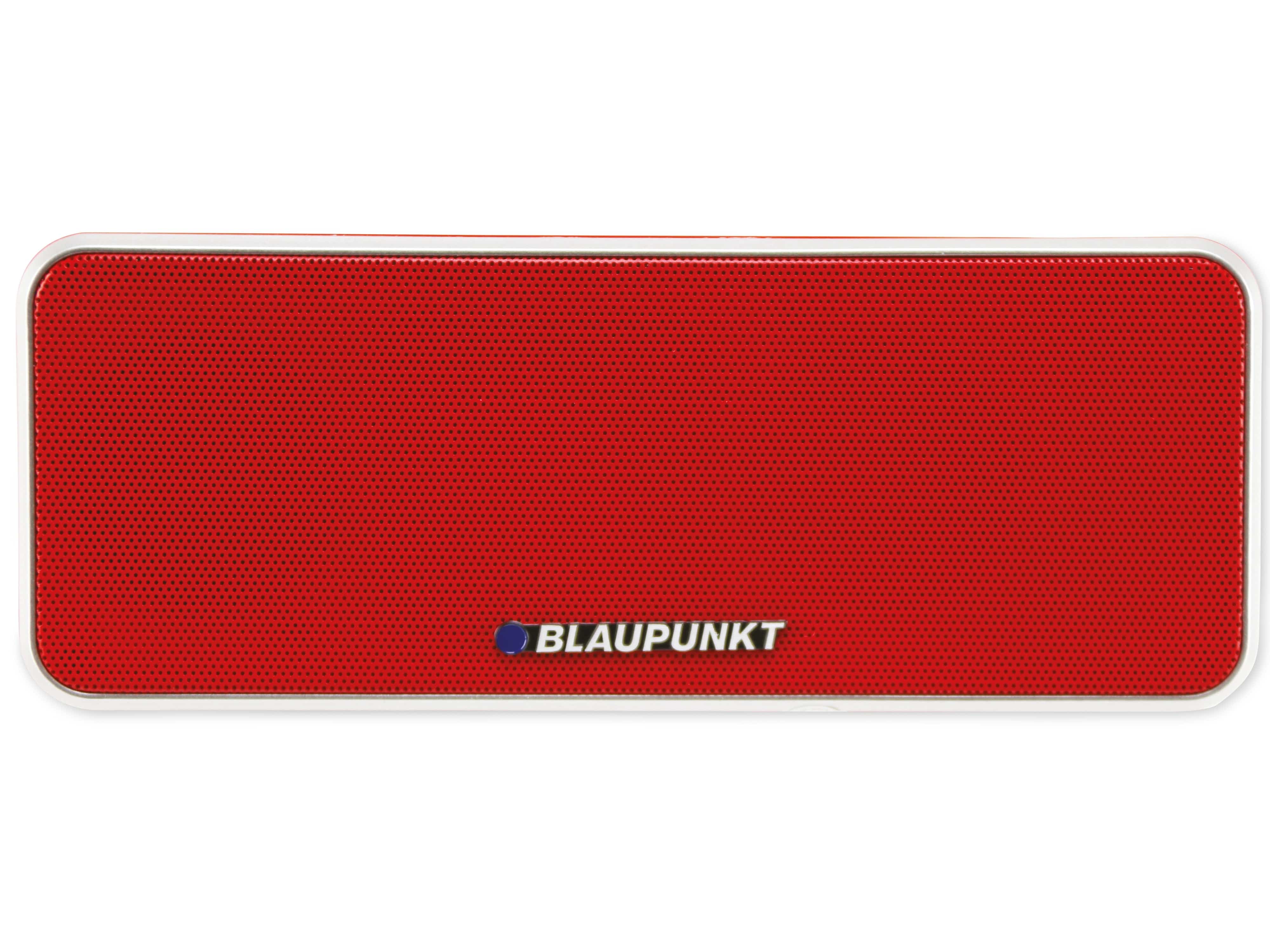 BLAUPUNKT Bluetooth-Lautsprecher BT 6, rot