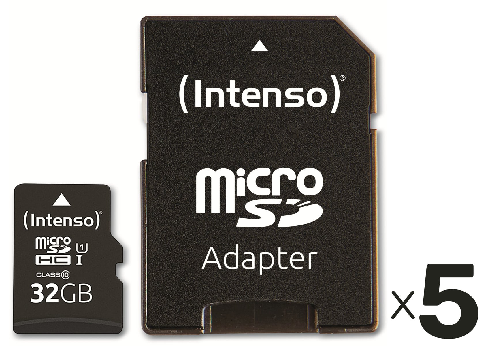 INTENSO MicroSD-Card Performance Line, 3424480, 32 GB 5er Pack