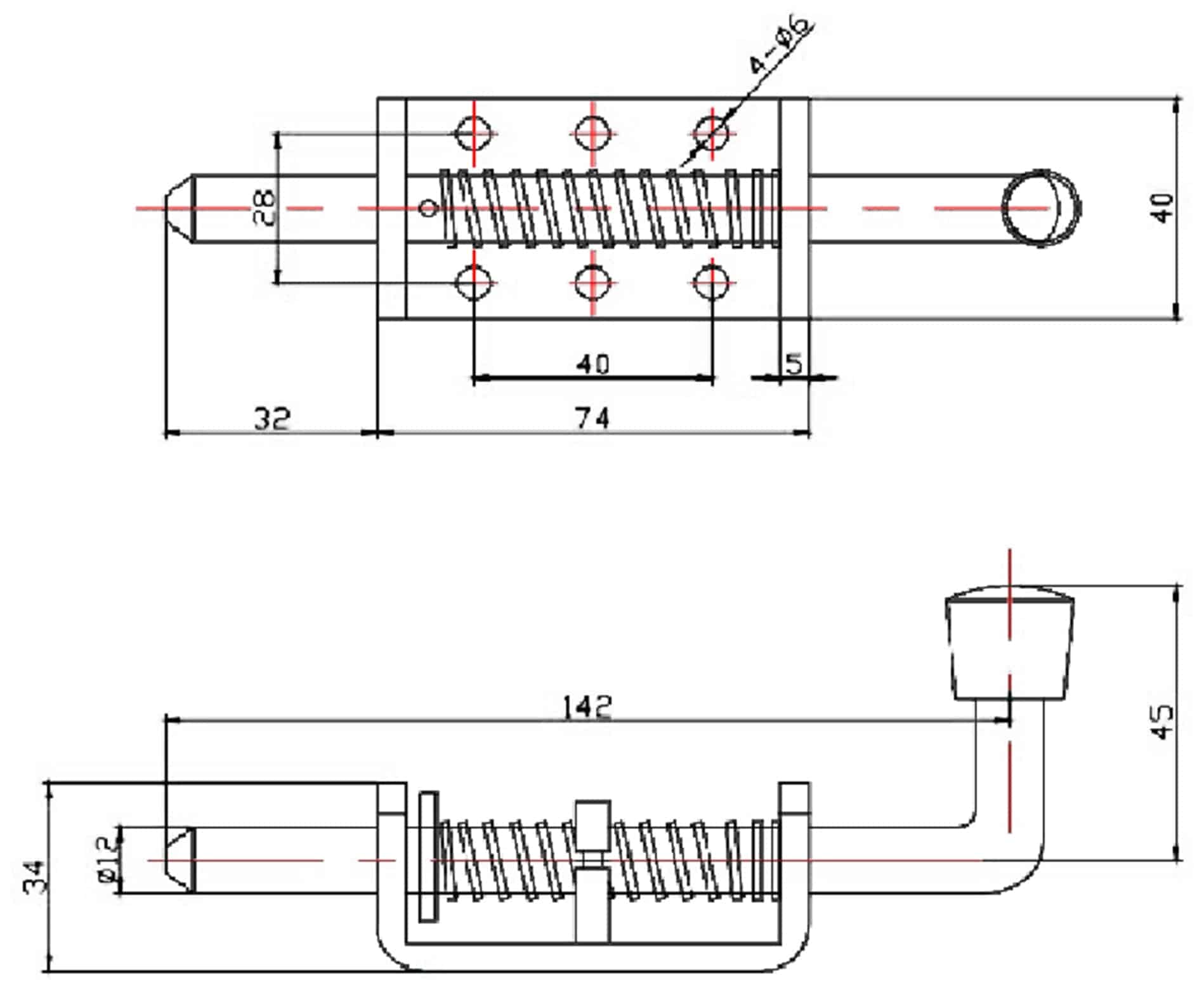 Tor Feststeller 150 mm