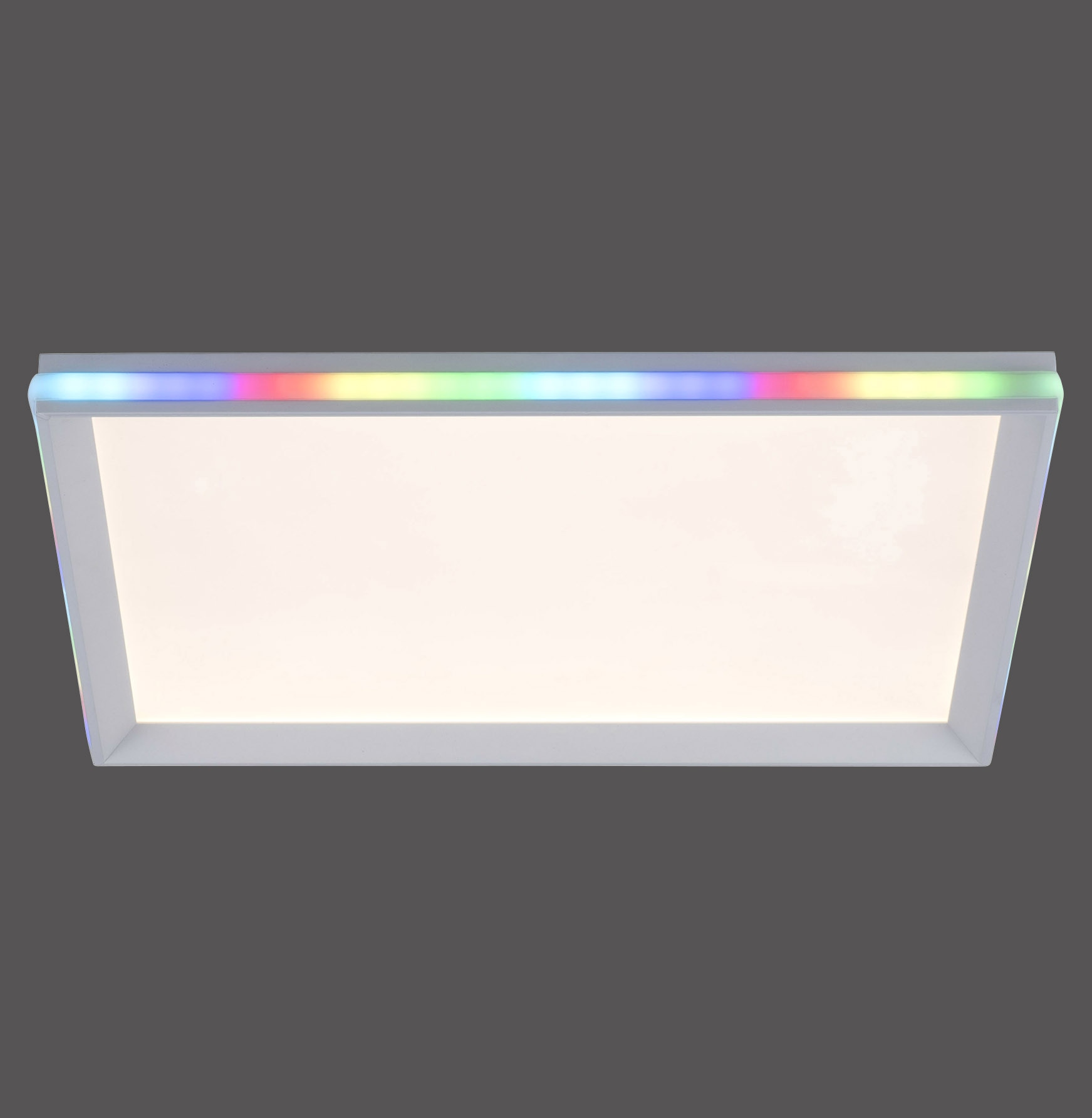 JUST LIGHT LED-Deckenleuchte 15556-16 weiß, 28,5W, 2600lm, CCT, RGB