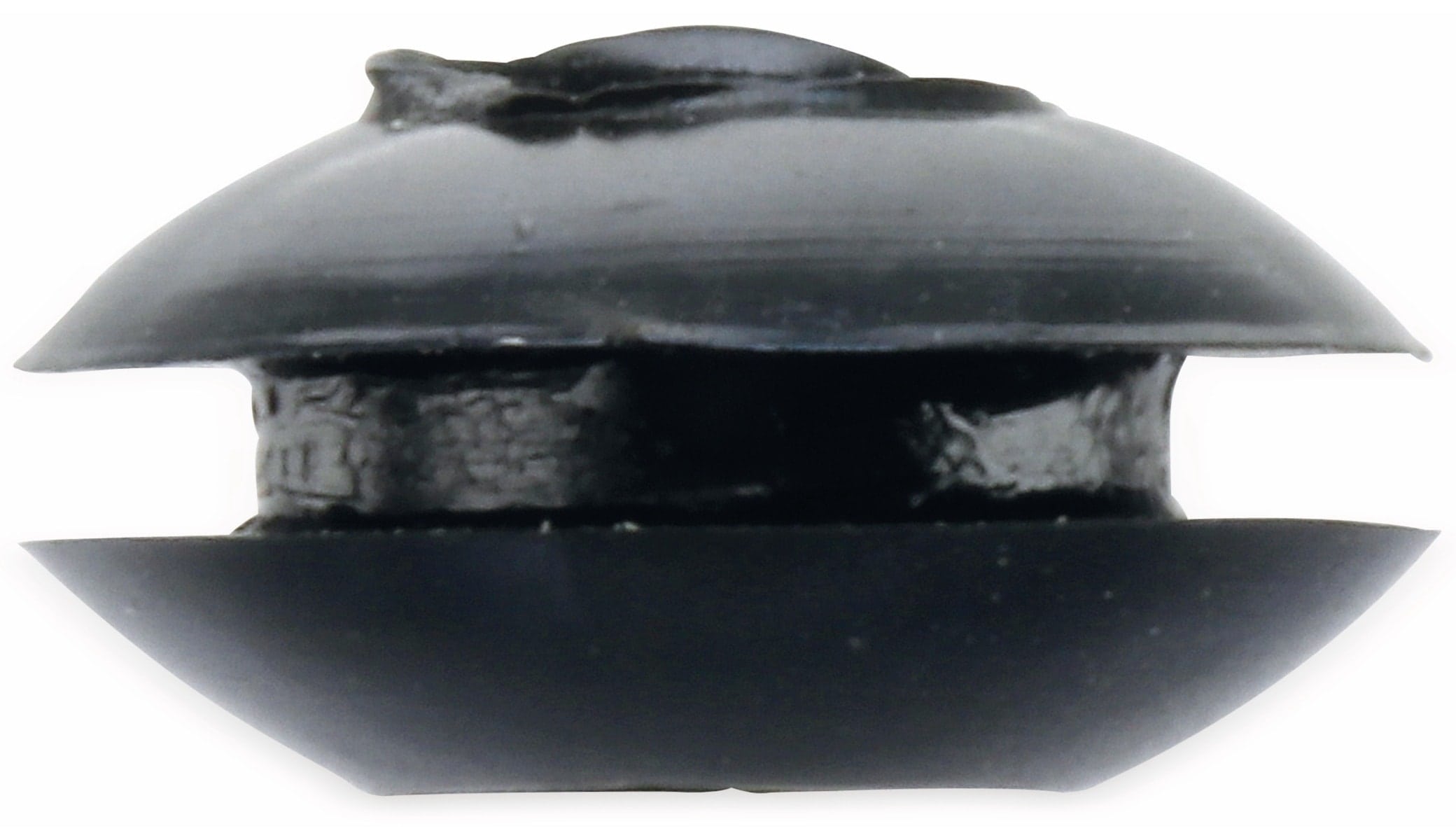 Durchführungstülle, Gummi, 6/12 mm, schwarz, 10 St.