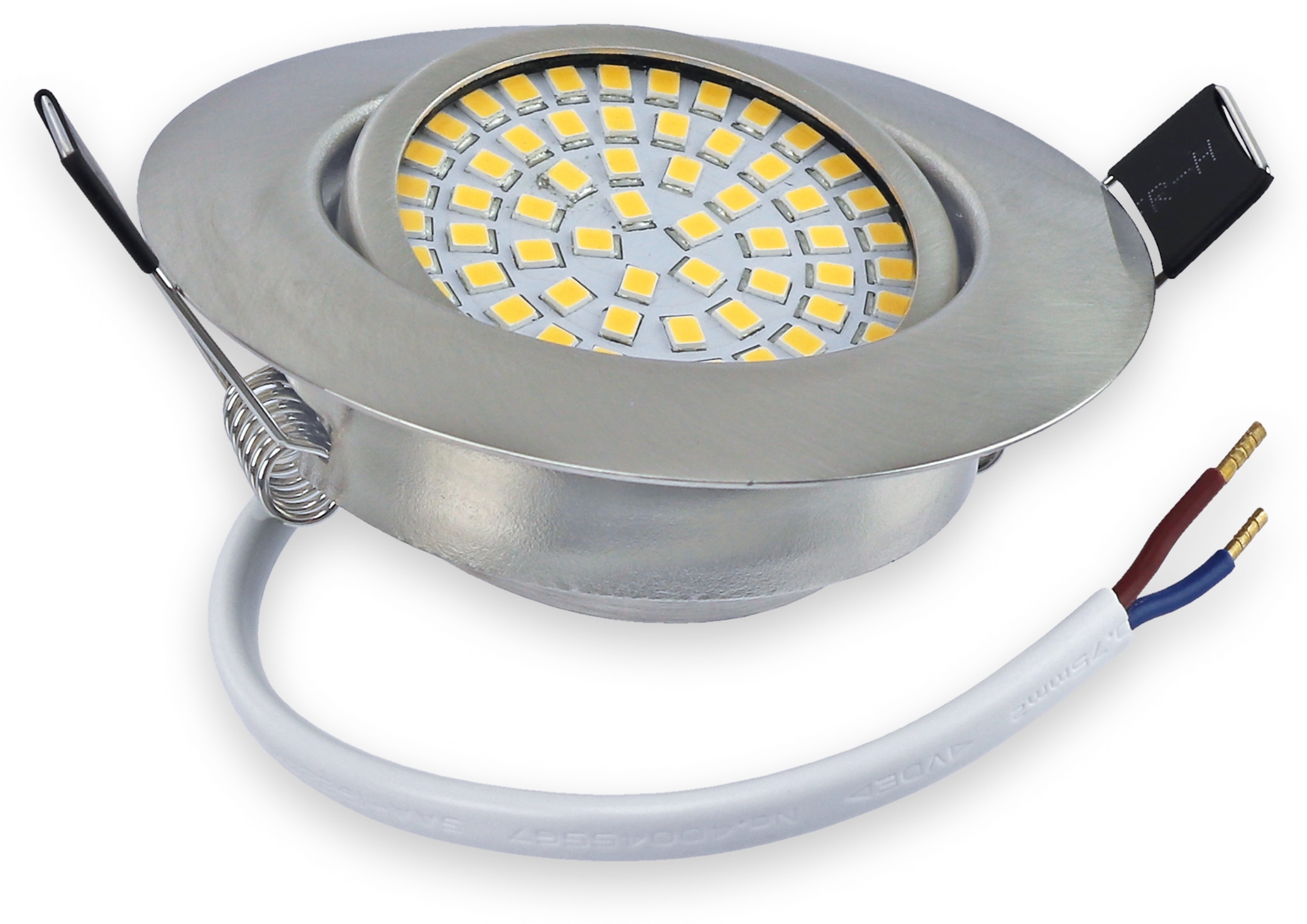 DAYLITE LED-Einbauleuchte EL-NW, EEK: F, 4 W, 360 lm, 4000 K, Nickel satiniert