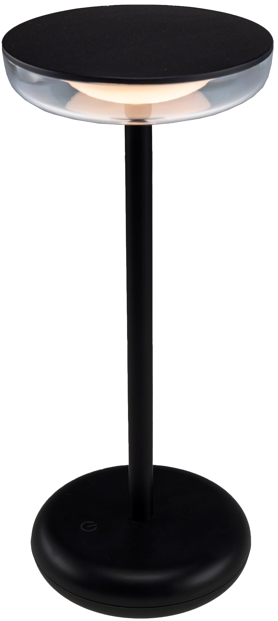 CHILITEC LED Akku Tischleuchte Foco Luz, 2900K, dimmbar, schwarz