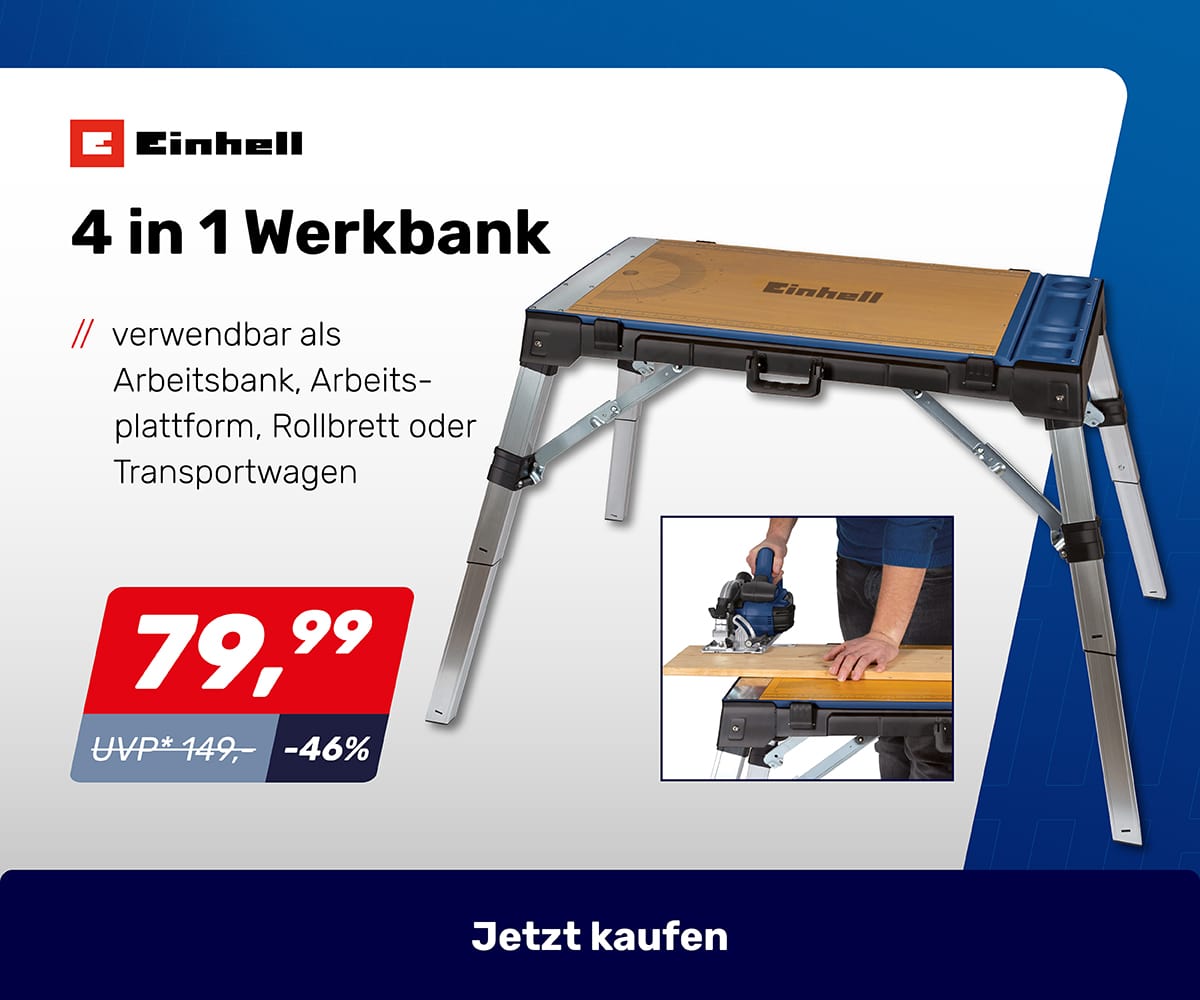 4 in 1 Werkbank