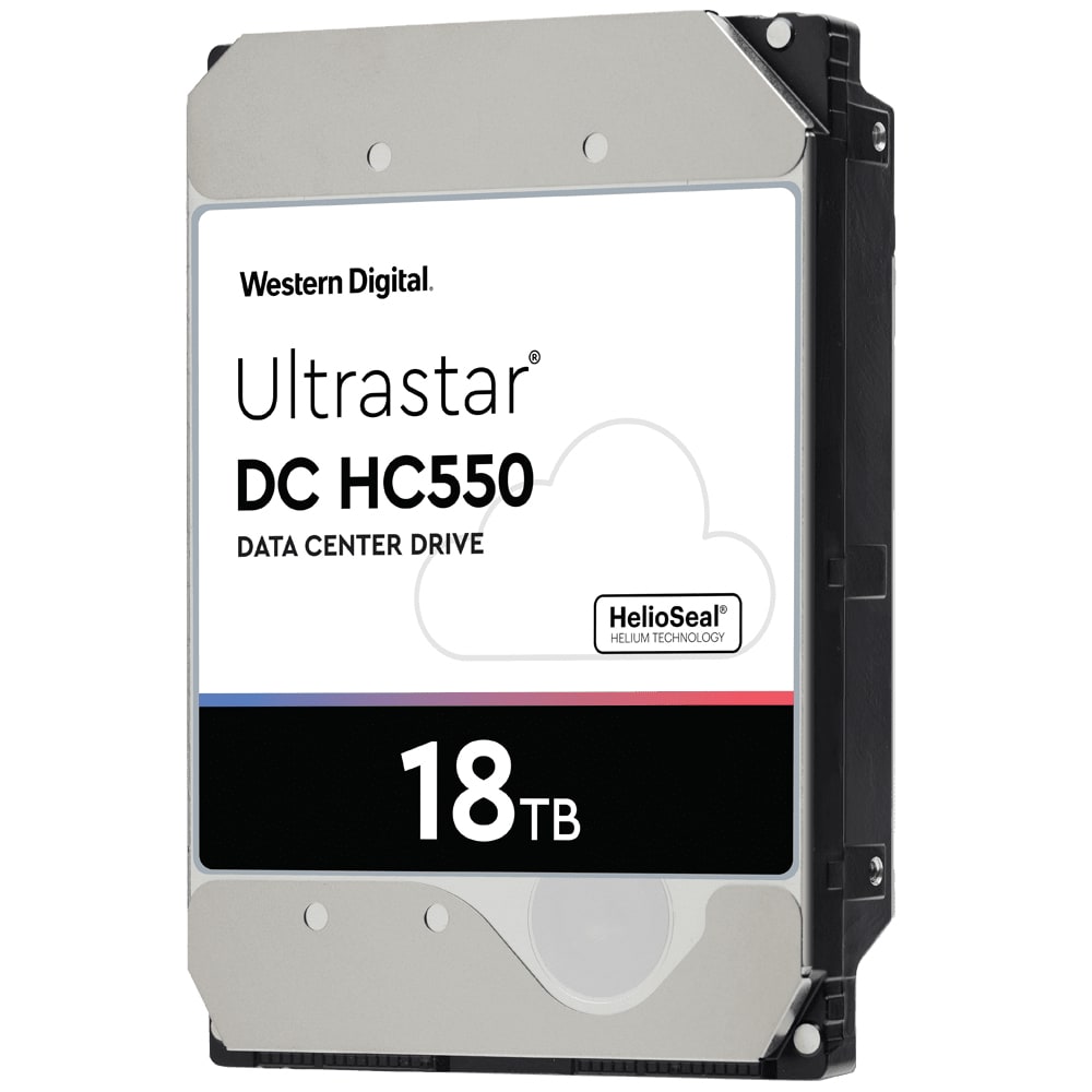 WESTERN DIGITAL Festplatte Ultrastar DC HC550 0F38353, HDD, 18 TB, 8,9 cm (3,5"), 7200 RPM, 512 MB