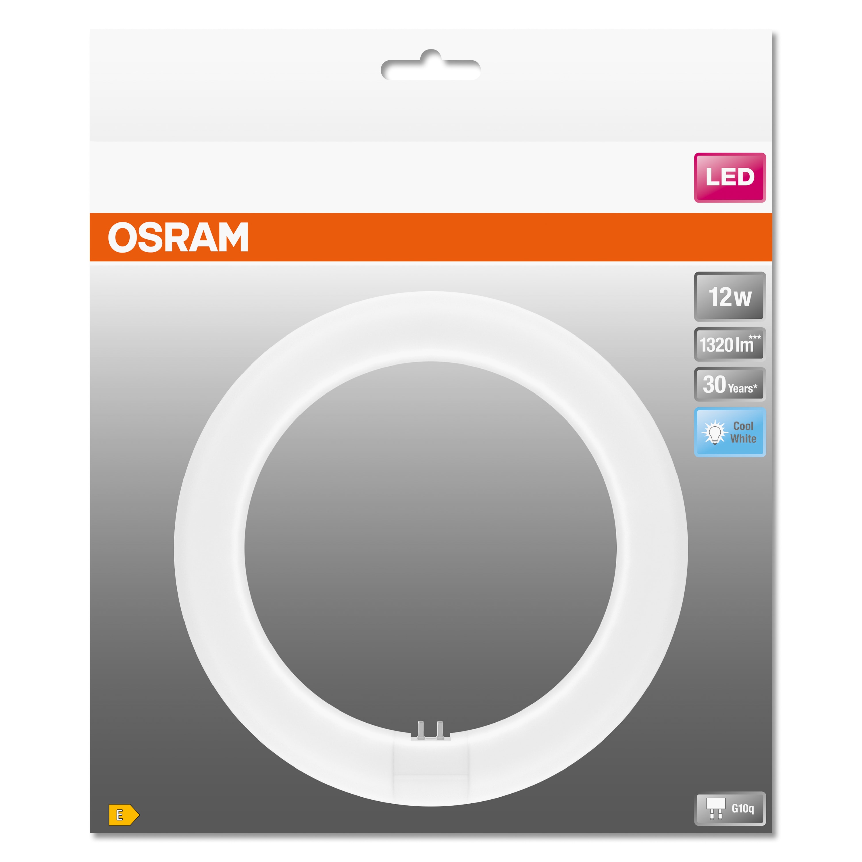 OSRAM LED-Röhre T9, Ringform, G10q, EEK: E, 12W, 1320lm, 4000K