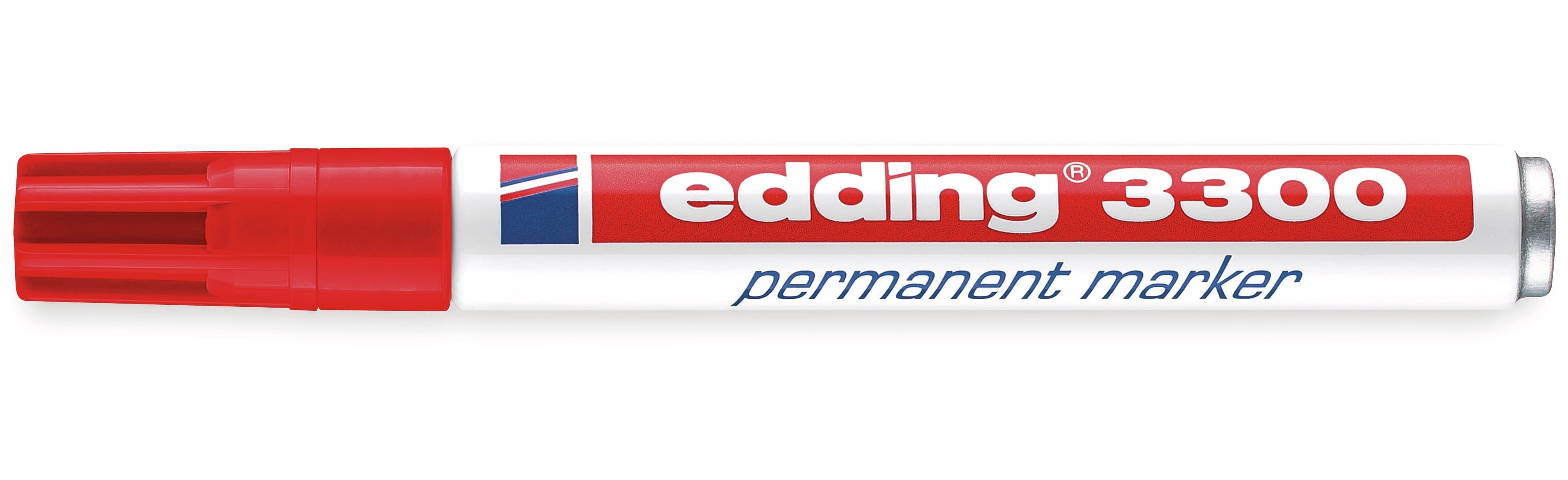 EDDING Permanent-Marker e-3300, rot