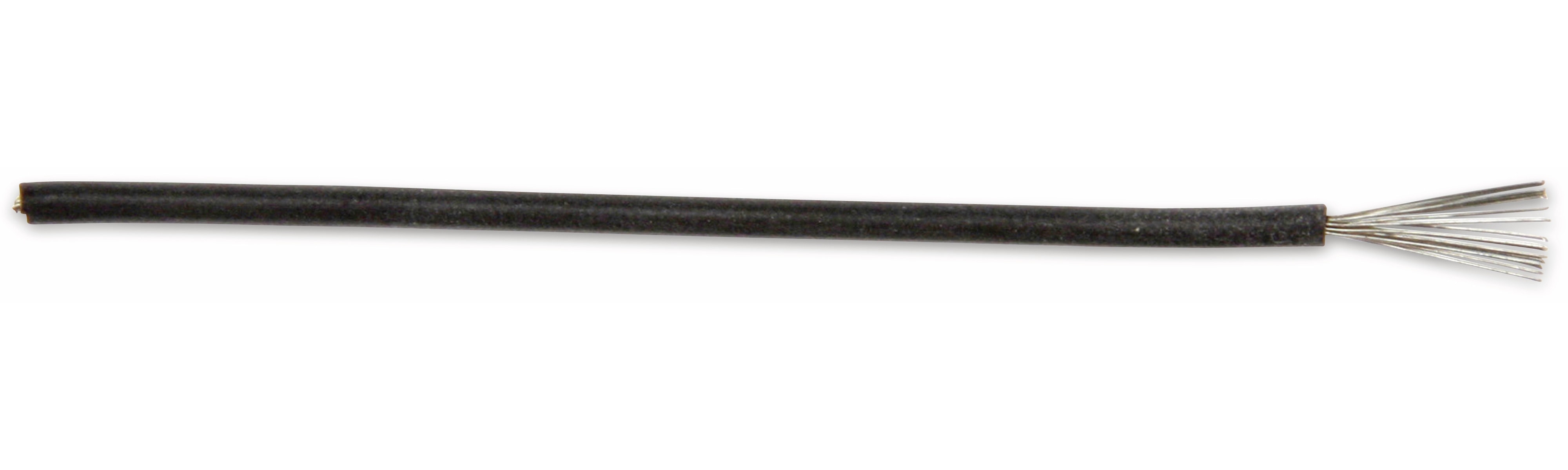RAUTRONIC Silikon-Litze, 0,5 mm², schwarz, 10 m