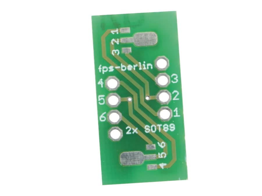 IC-Adapterplatine, 2x SOT223 - 2x SOT89