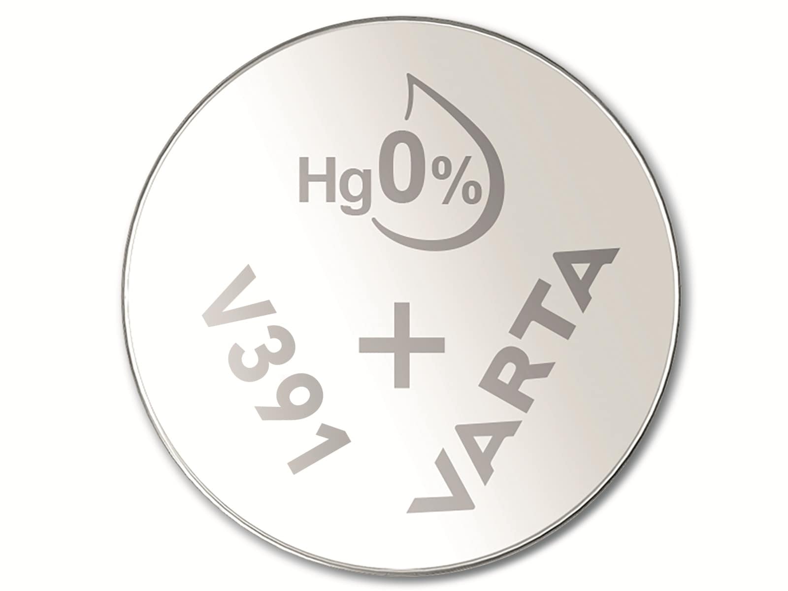 VARTA Knopfzelle Silver Oxide, 391 SR55,  1.55V, 10 Stück