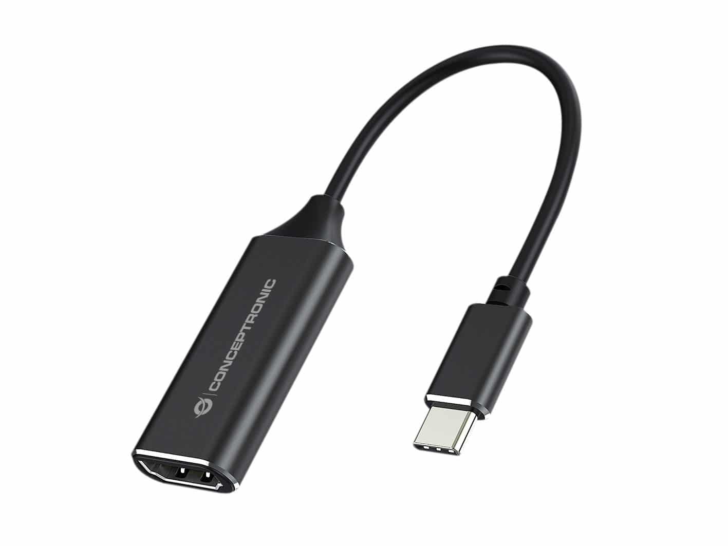 CONCEPTRONIC USB-Adapter ABBY03B USB-C zu HDMI