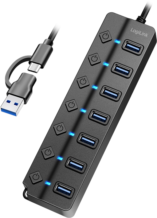 LOGILINK USB-C Hub UA0420 7 Port