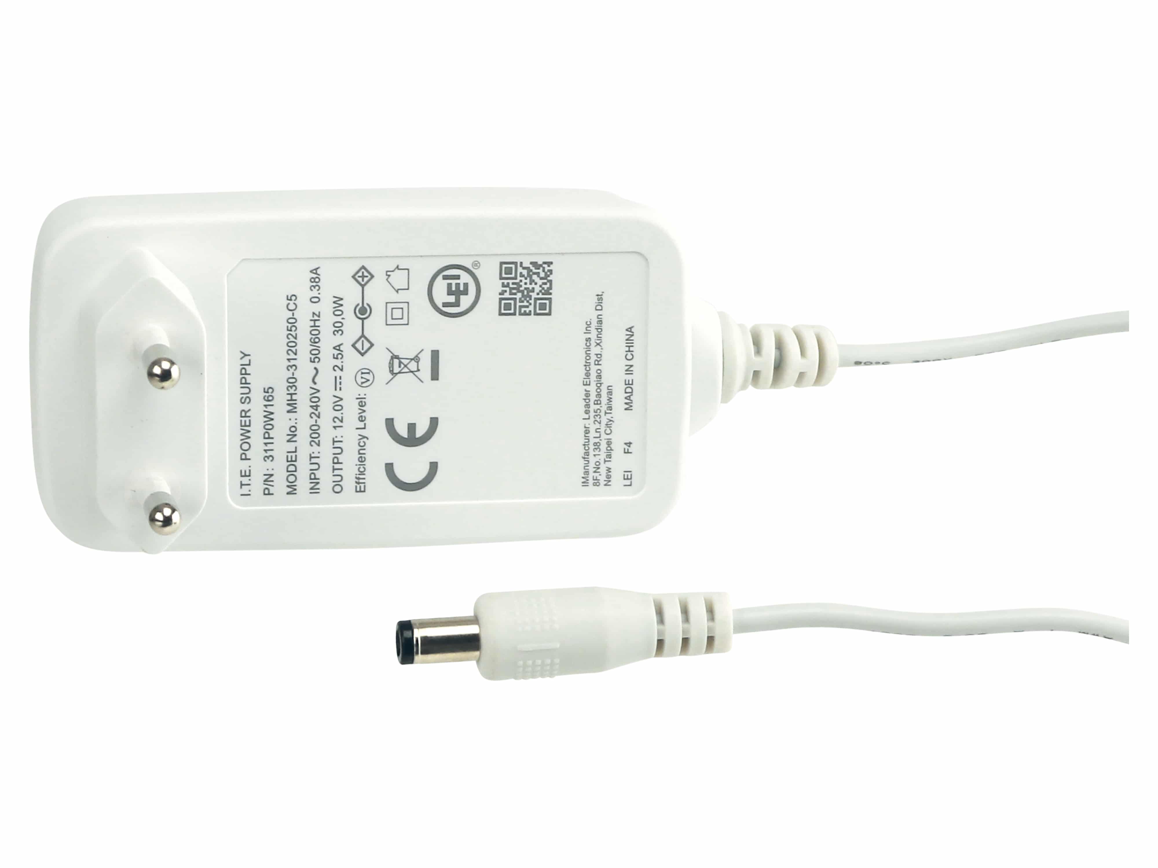 I.T.E Stecker-Schaltnetzteil 311POW165, 12 V-/2,5 A