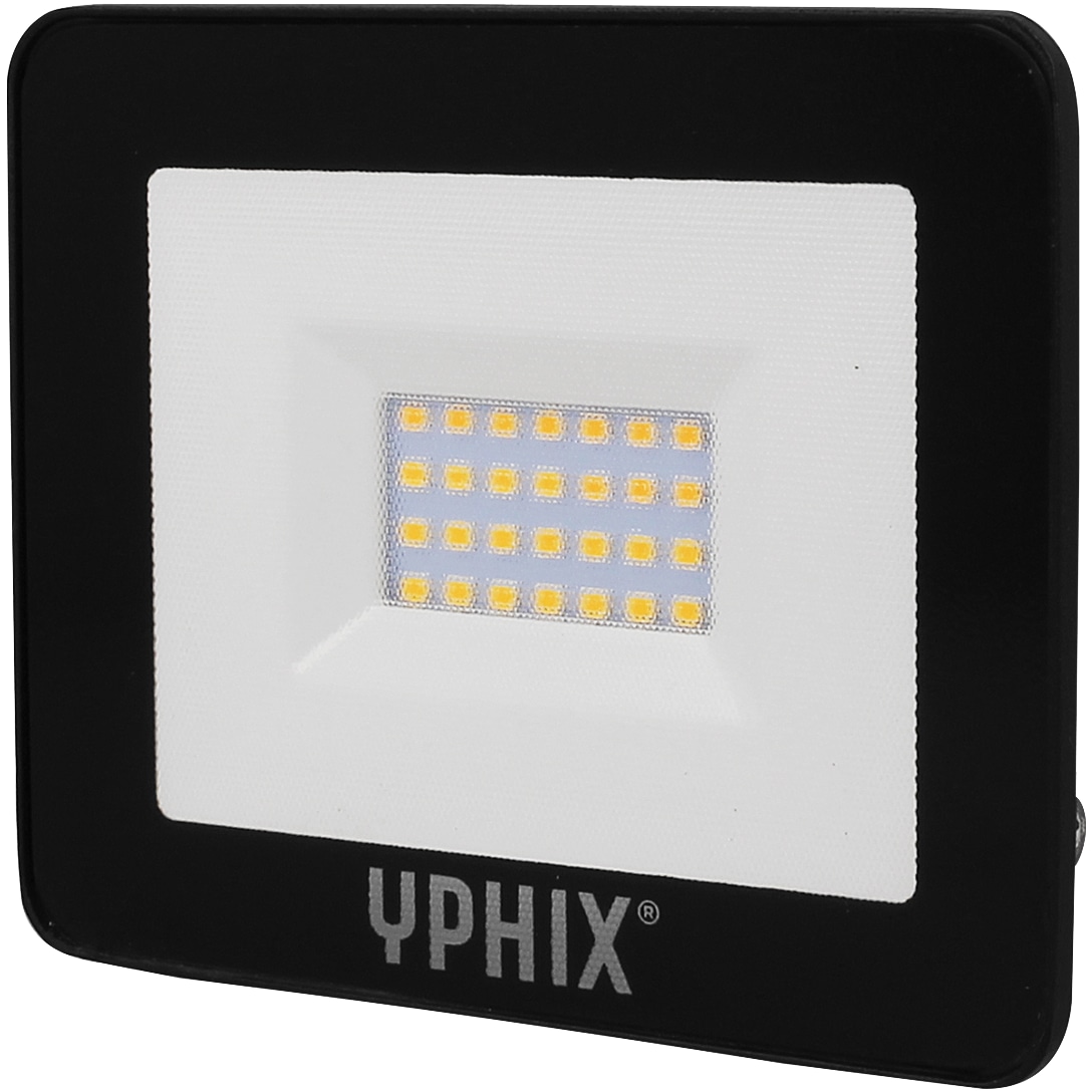 YPHIX LED-Baustrahler LED Floodlight John, 73610, 30 W, 3000 K, schwarz