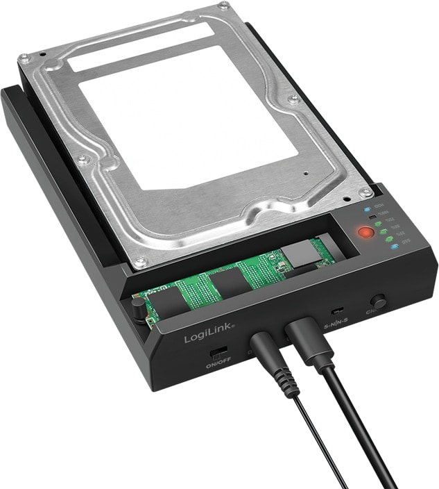 LOGILINK Festplatten-Dockingstation QP0031, USB 3.2 Gen2, Quickport