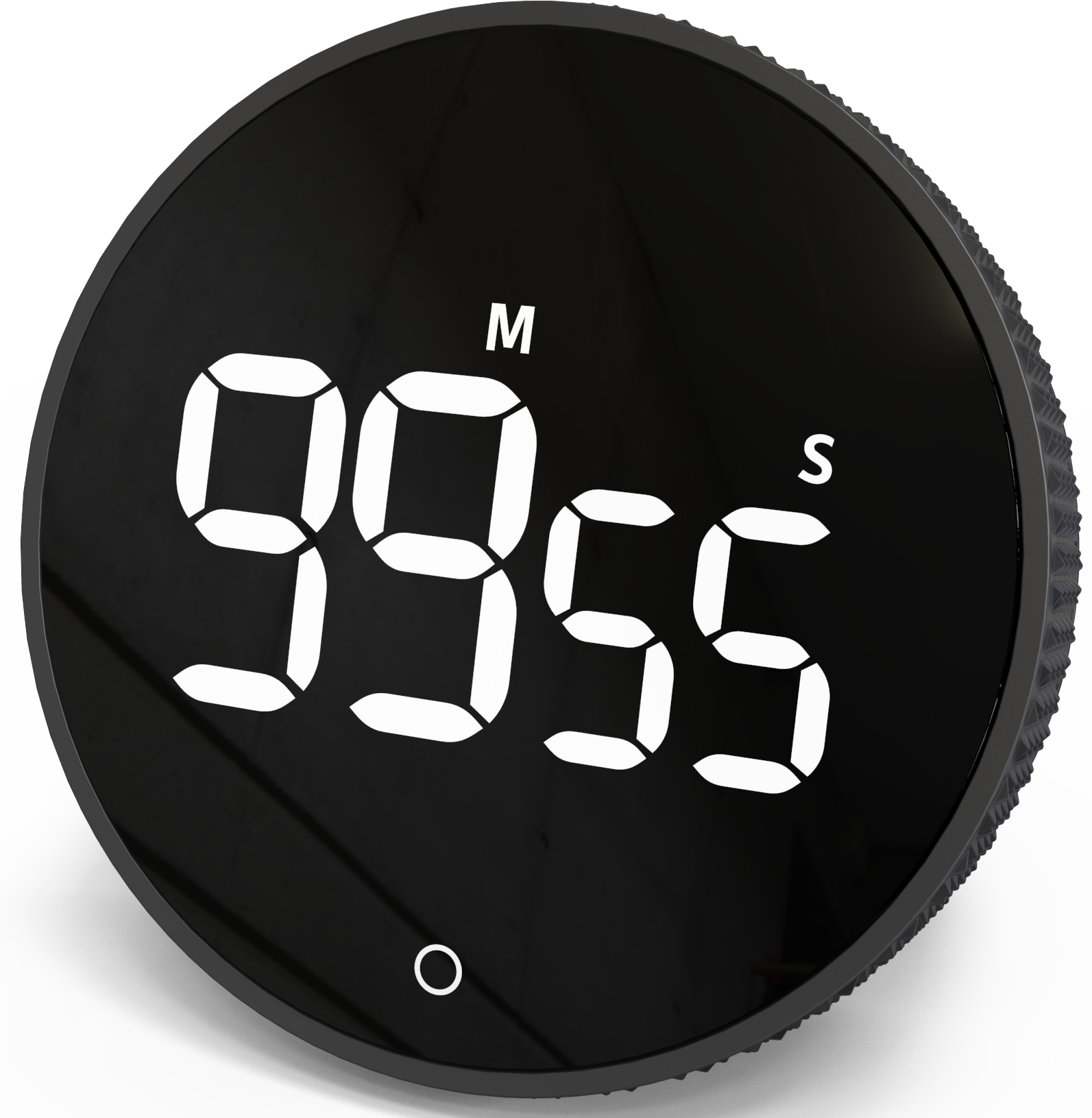 DAYHOME Digitaler Timer/Stoppuhr YT6712-SW, mit Magnet, schwarz