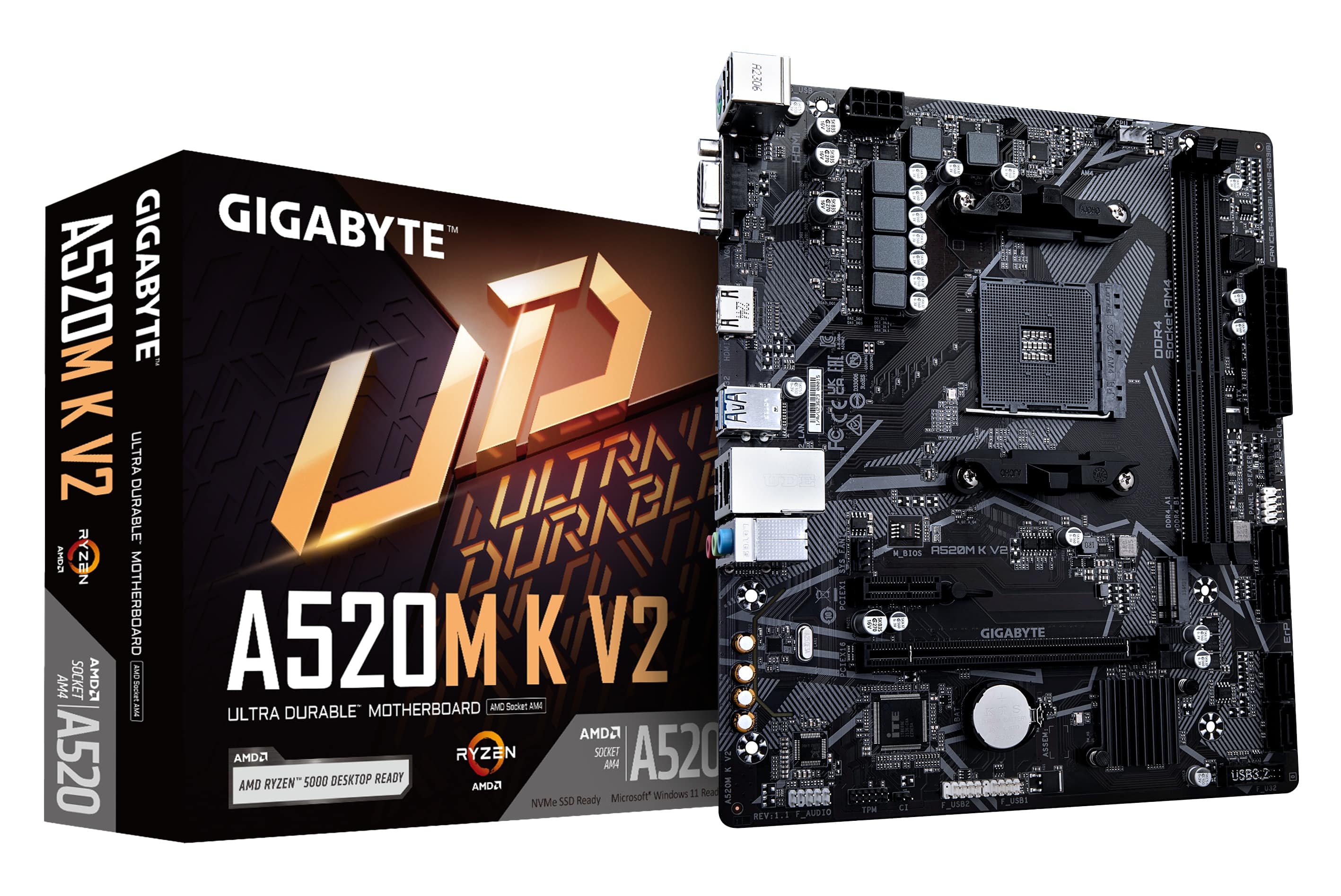 GIGABYTE Mainboard A520M K V2