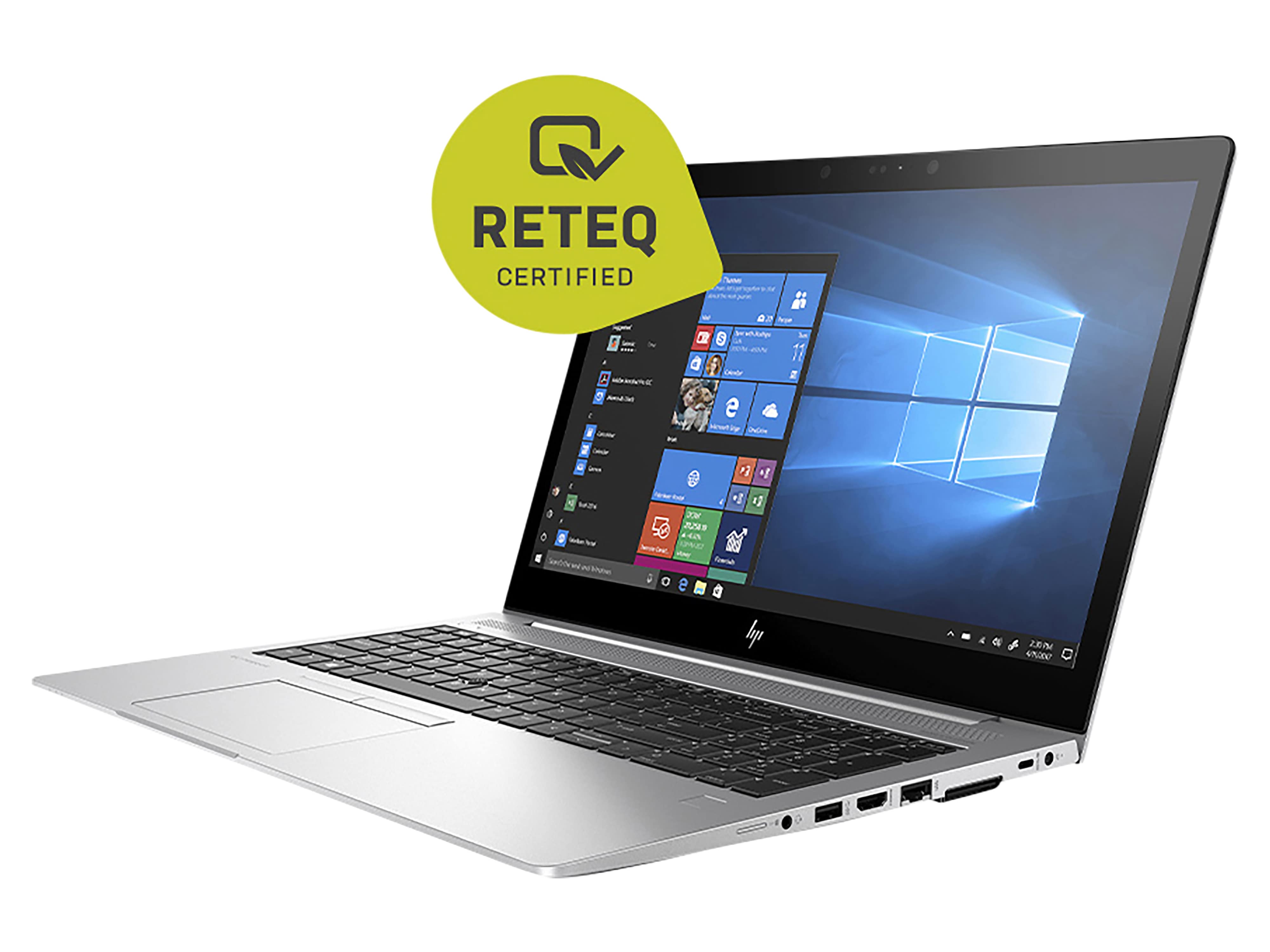 HP Notebook ELITEBOOK 755 G5, 36,6 cm (15,6"), Ryzen, 8GB, 256GB, Win10H, refurbished