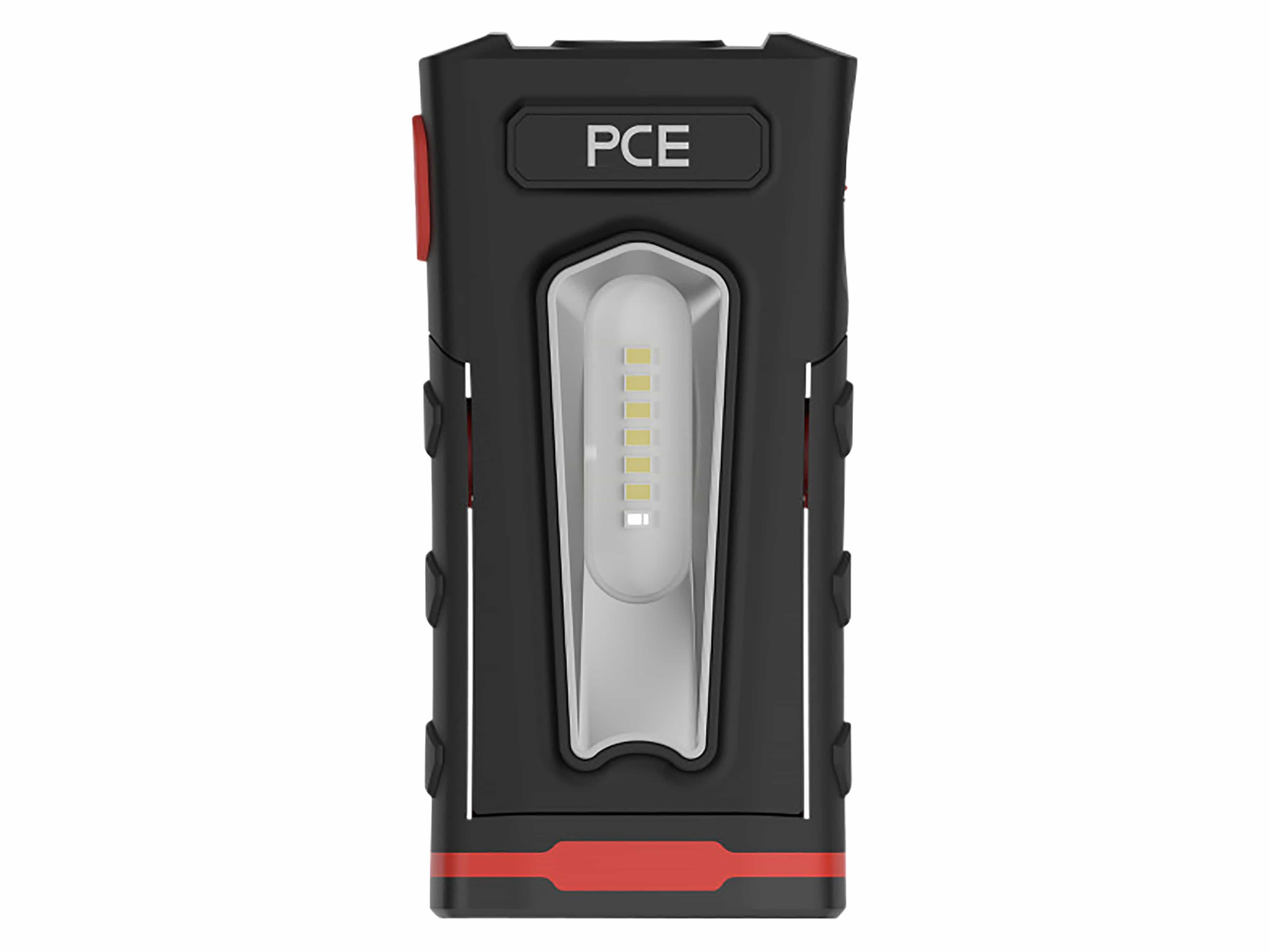 PCE LED-Handleuchte H500, 1800mAh, USB-C, IP54, schwarz