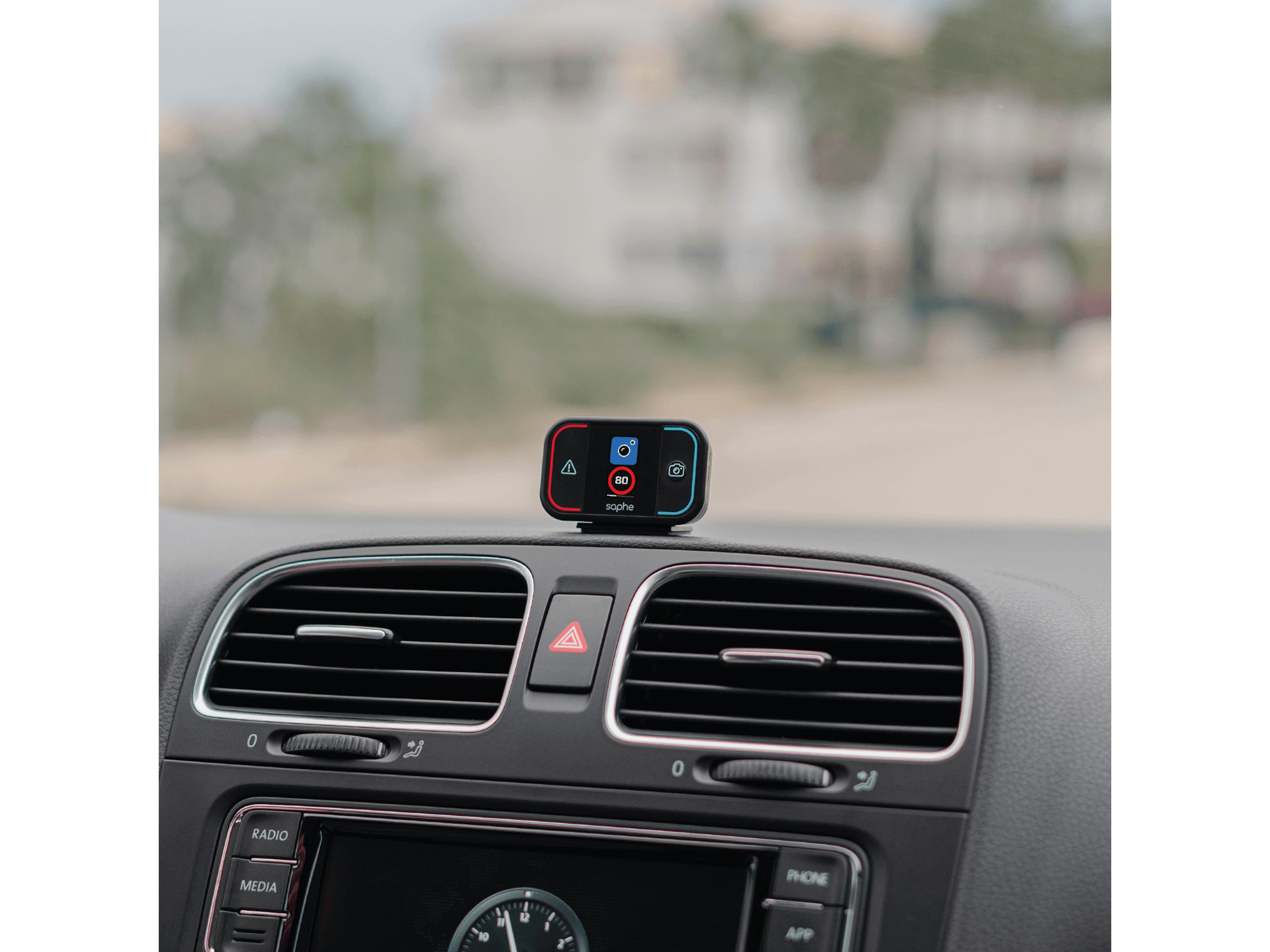 SAPHE Drive Mini Radar und Gefahrenwarner, Auto-Version