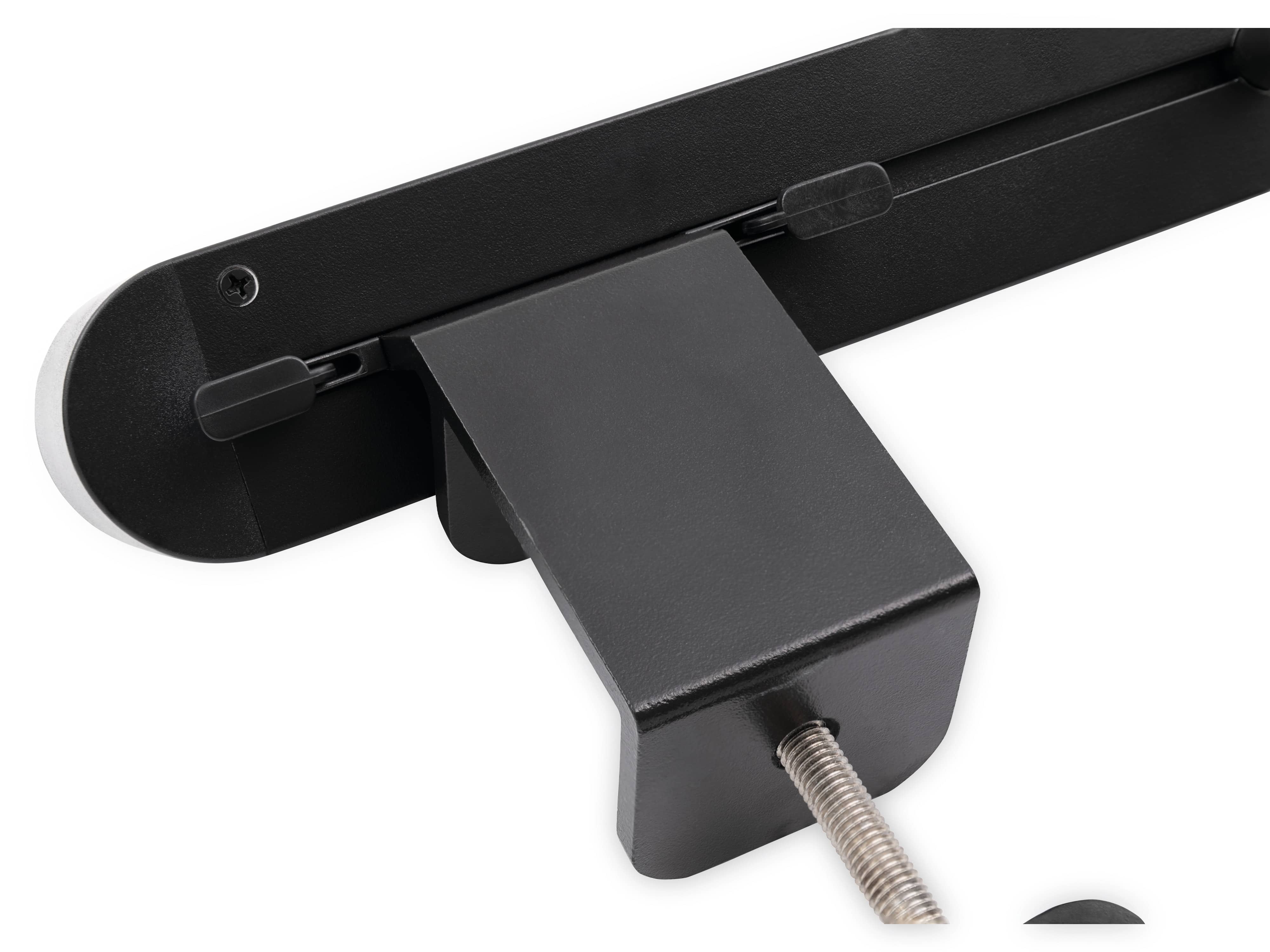 MCPOWER Tischsteckdosenleiste SK-03, 3-fach, 2x USB, Klemme, 2 m Kabel