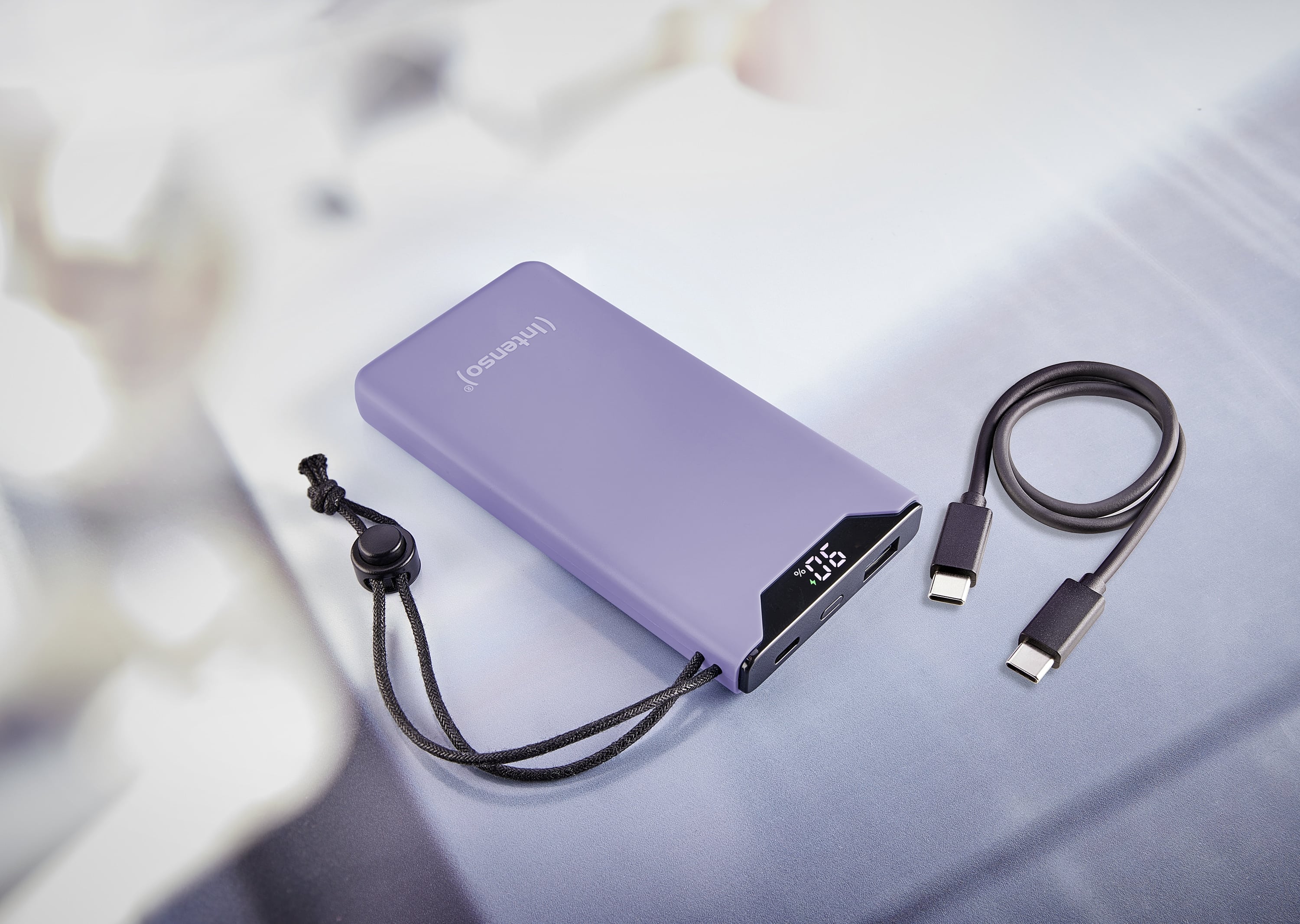 INTENSO USB Powerbank 7332033, F10000, 10.000mAh, 20 W, lila