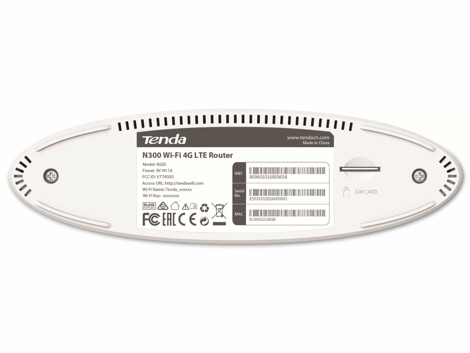 LTE-Router TENDA 4G03, 4G LTE