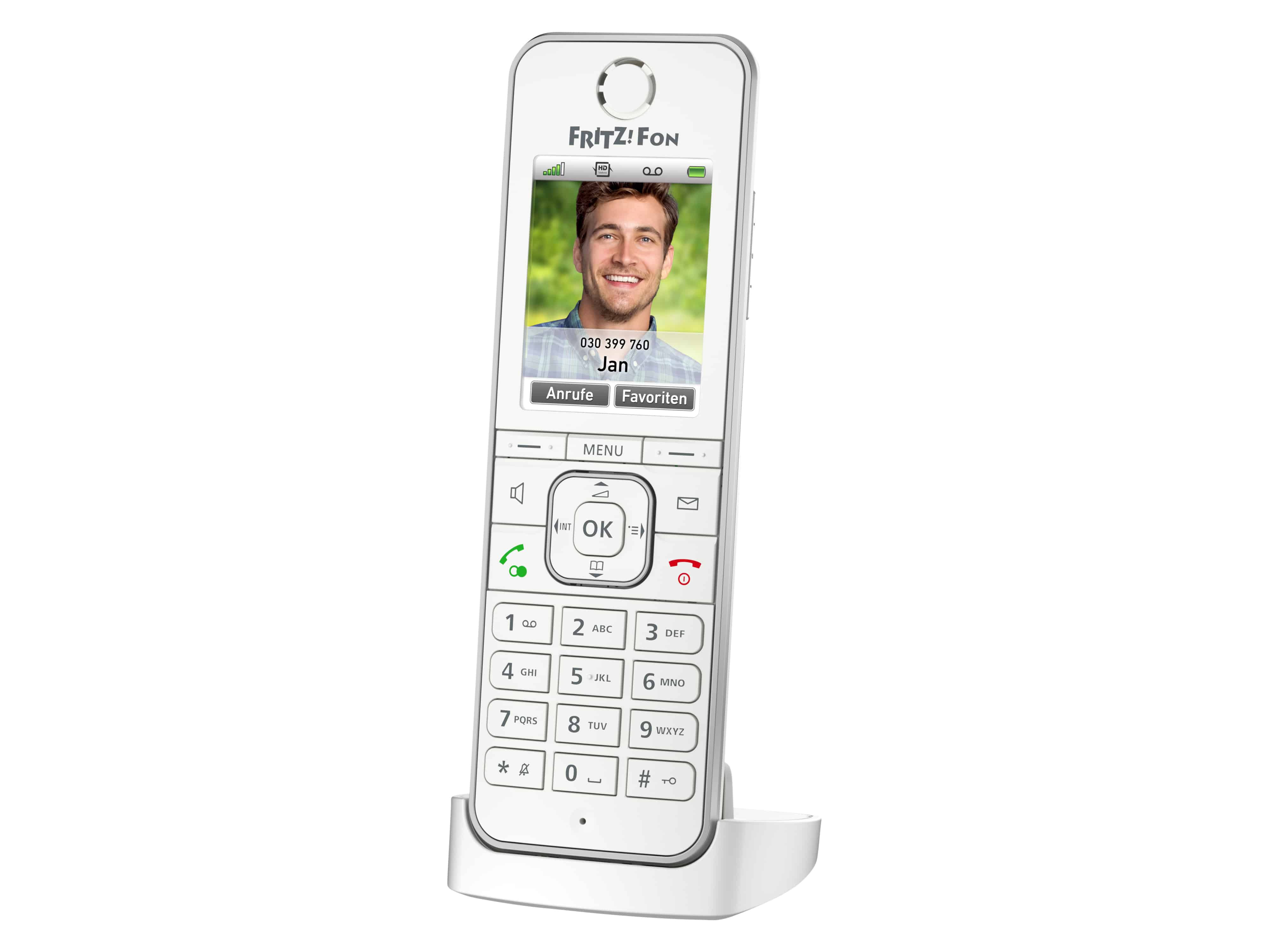 AVM Dect-Telefon FRITZ!Fon C6 weiß