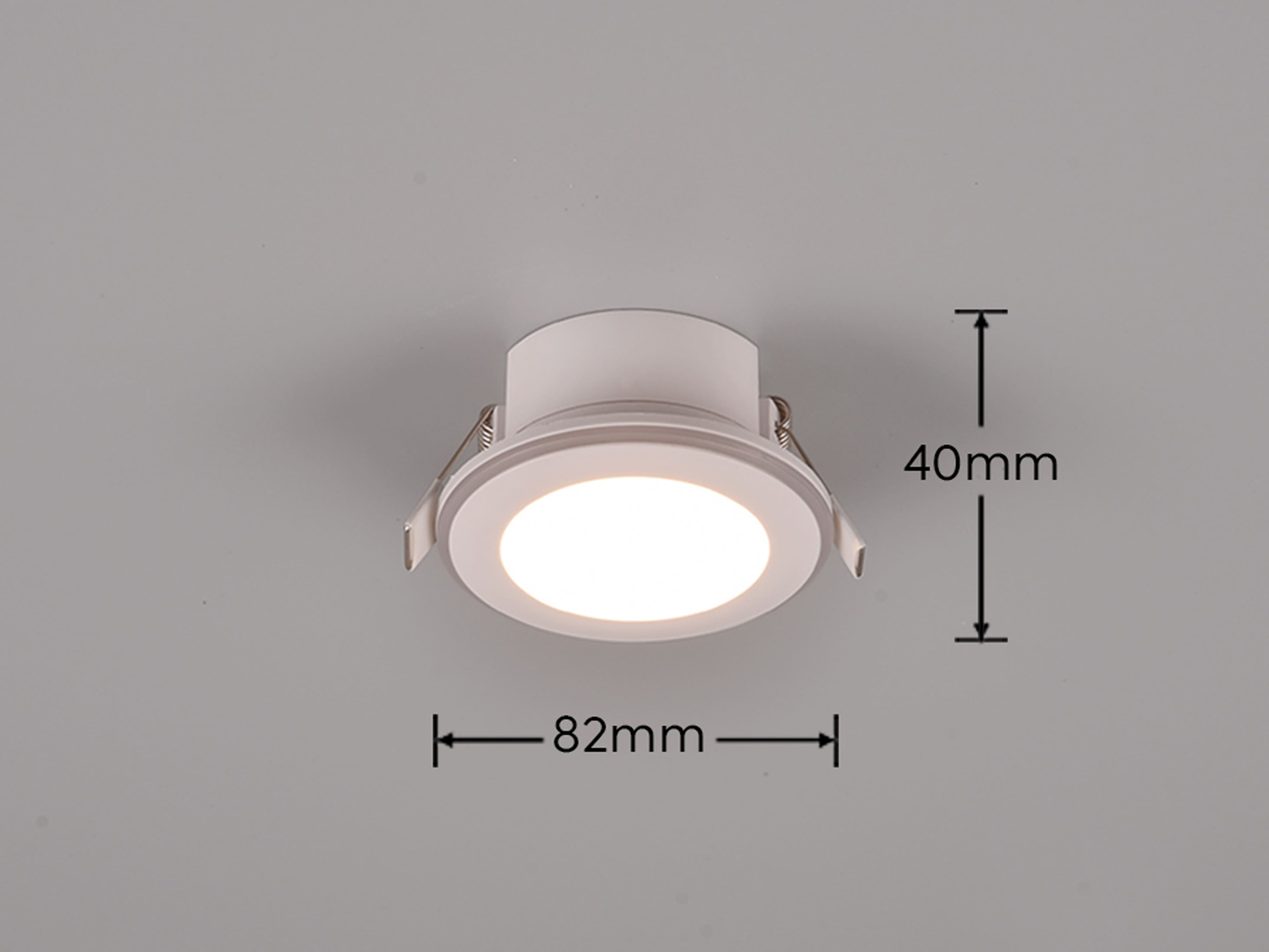 TRIO LED-Einbauleuchte Argus 653610131 weiß, 4 W, 350 lm, 3000 K, 1 W RGB