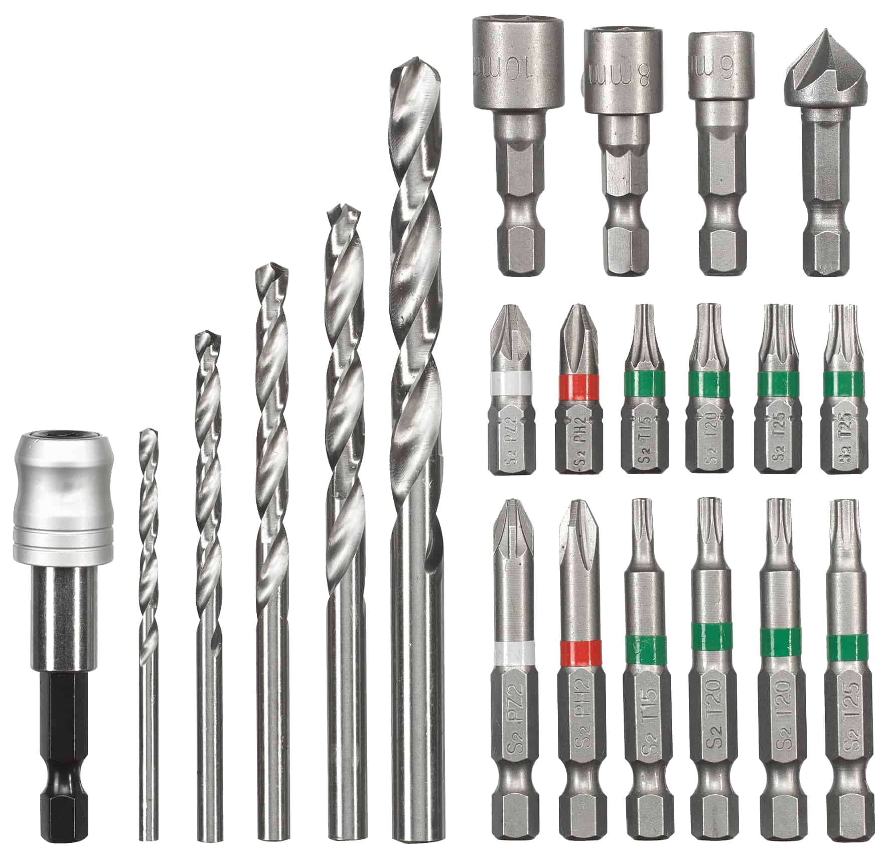 EINHELL Bit-Bohrerbox, 49108806, S-Box, 22-teilig