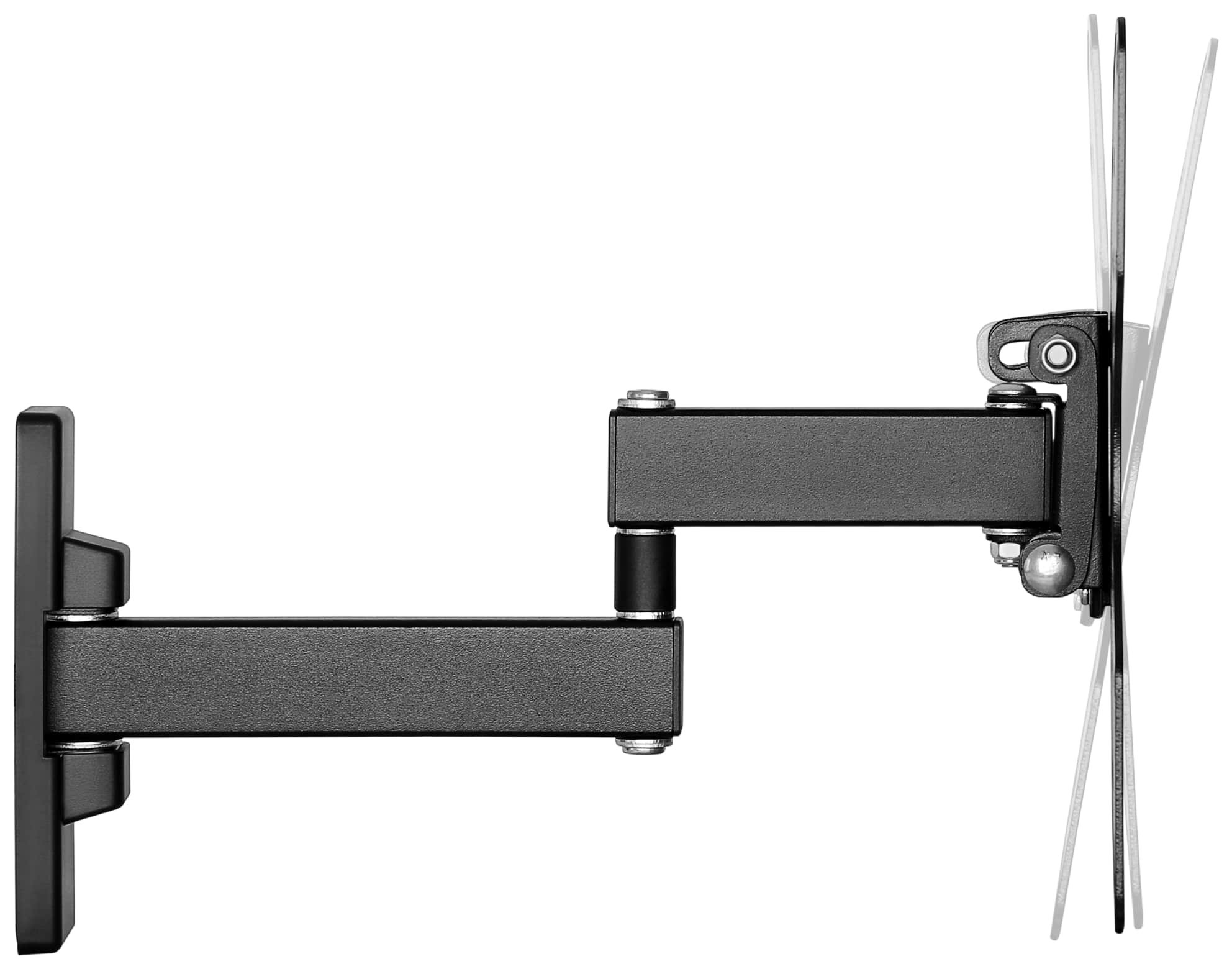 GOOBAY TV-Wandhalter Basic Fullmotion S2, Dual-Arm, 23...42" (58...107 cm)